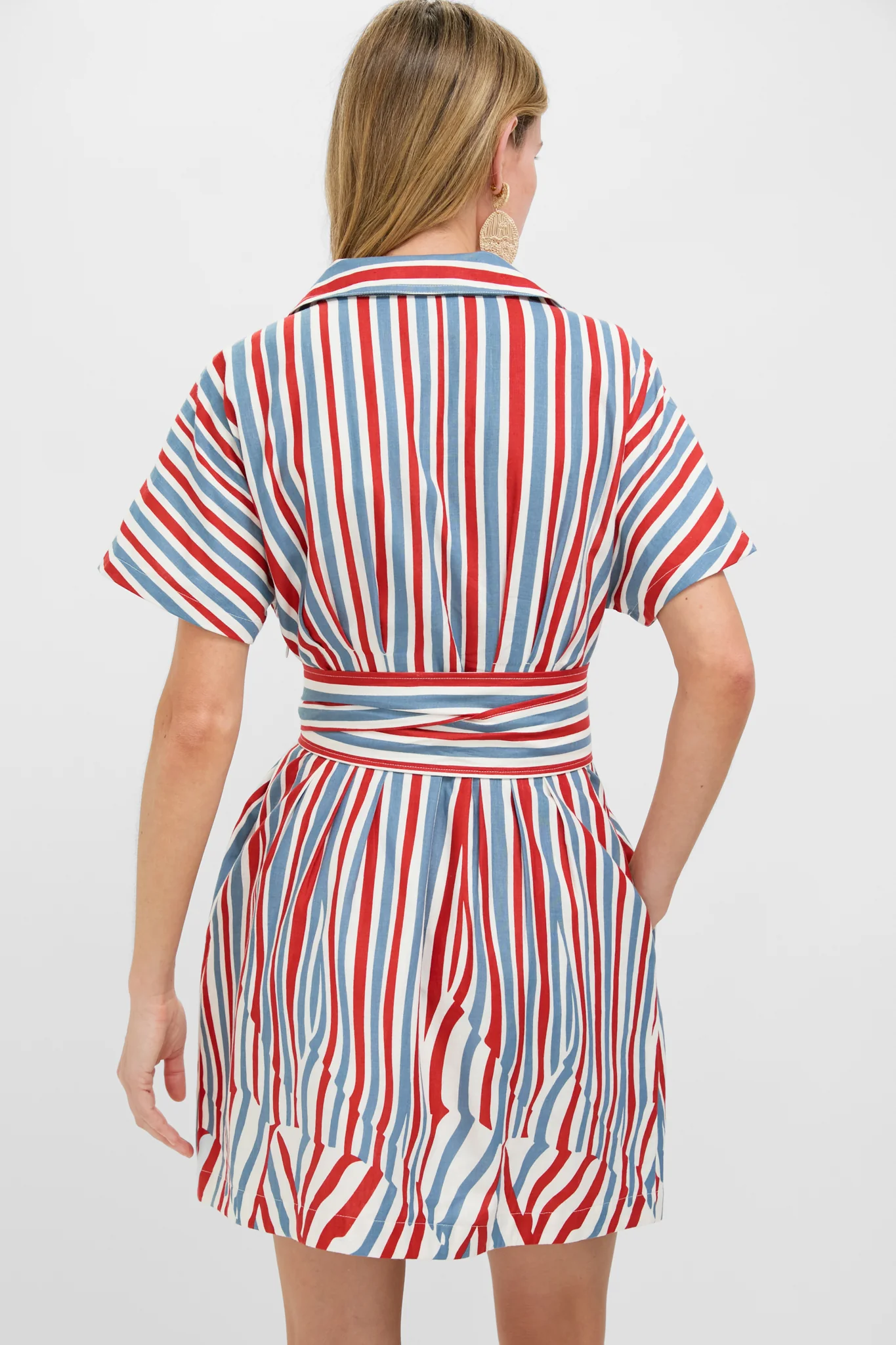 Americana Stripe Mini Callie Dress - Image 4