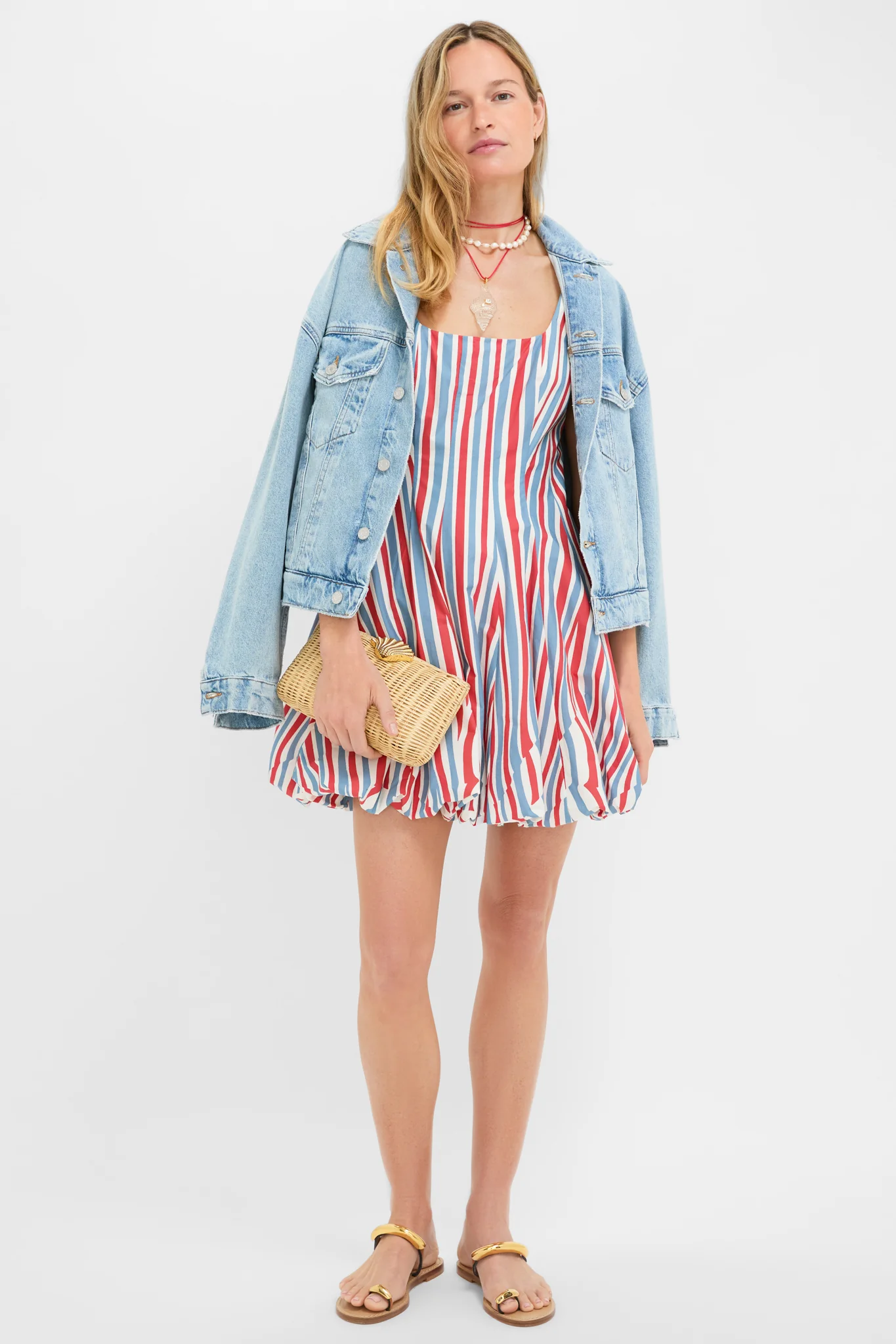 Americana Stripe Sadie Dress - Image 2