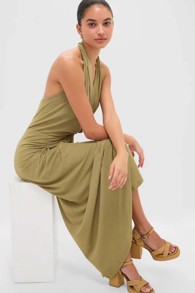 Army Carrey Maxi Dress - Image 6