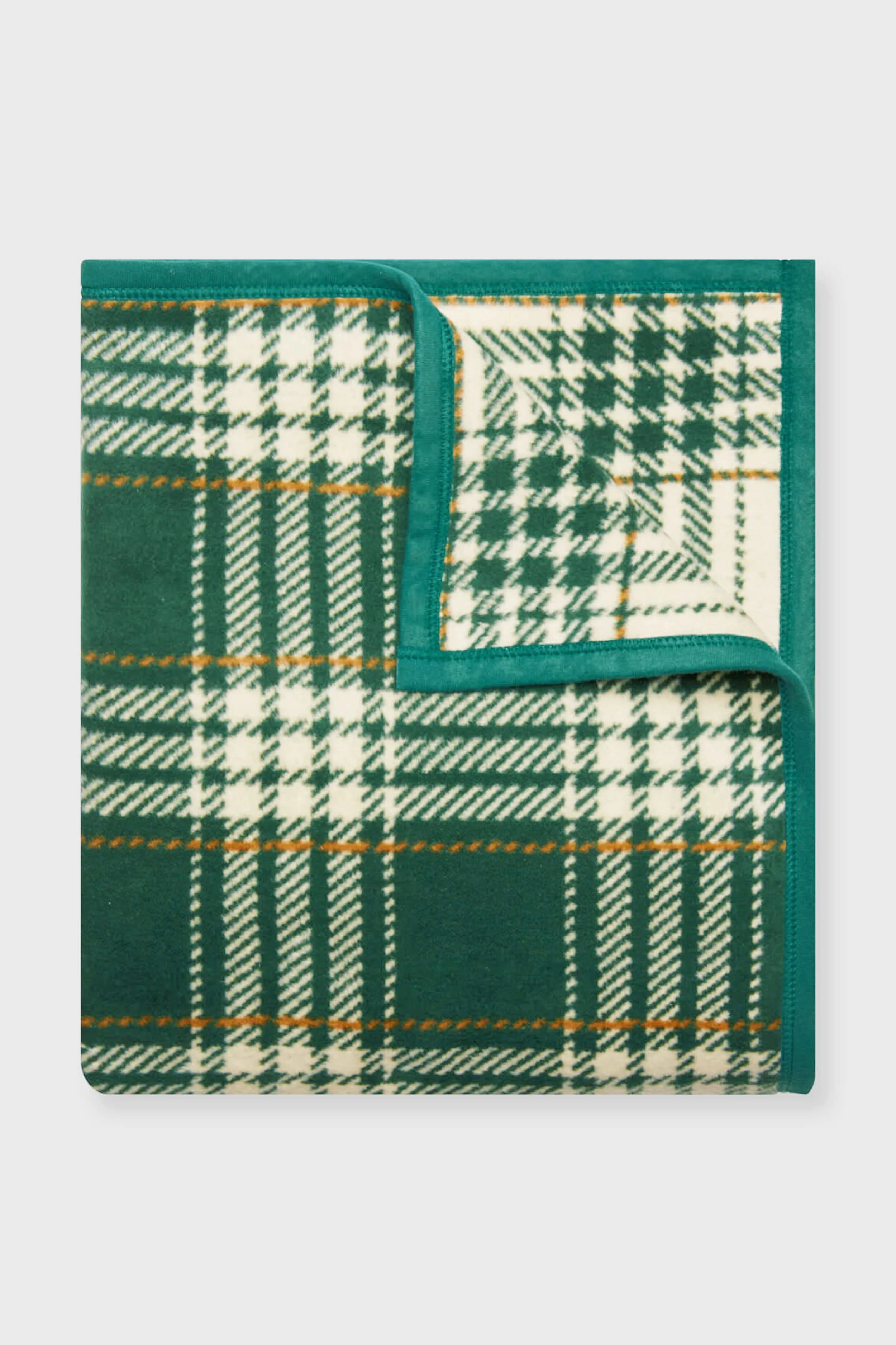 Autumn Plaid Evergreen Blanket - Image 5