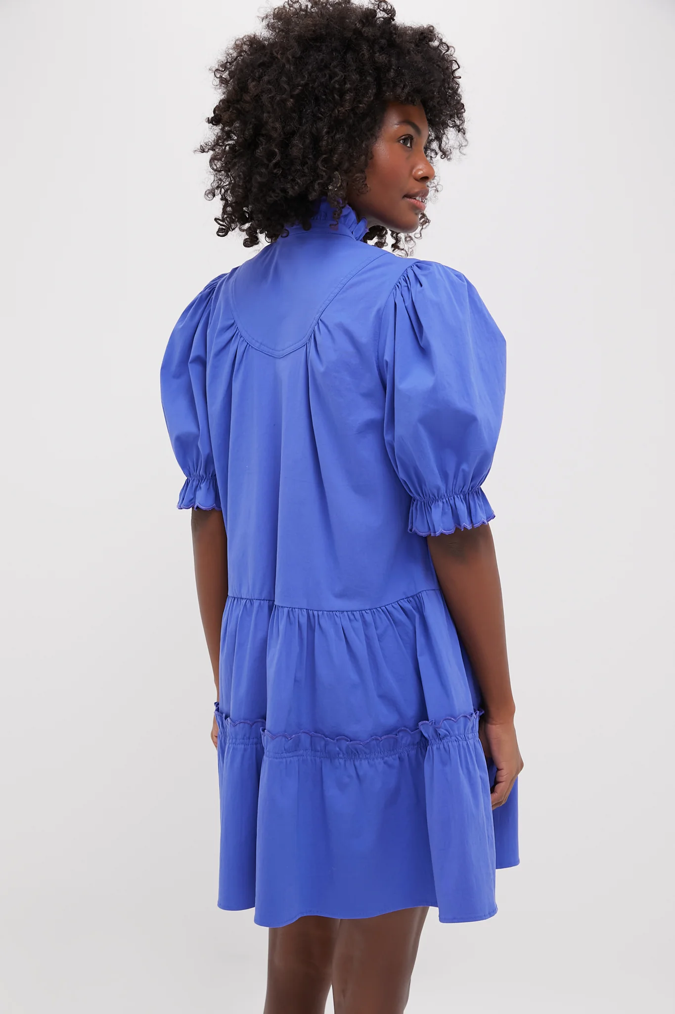 Azure Blue Selena Mini Dress - Image 4