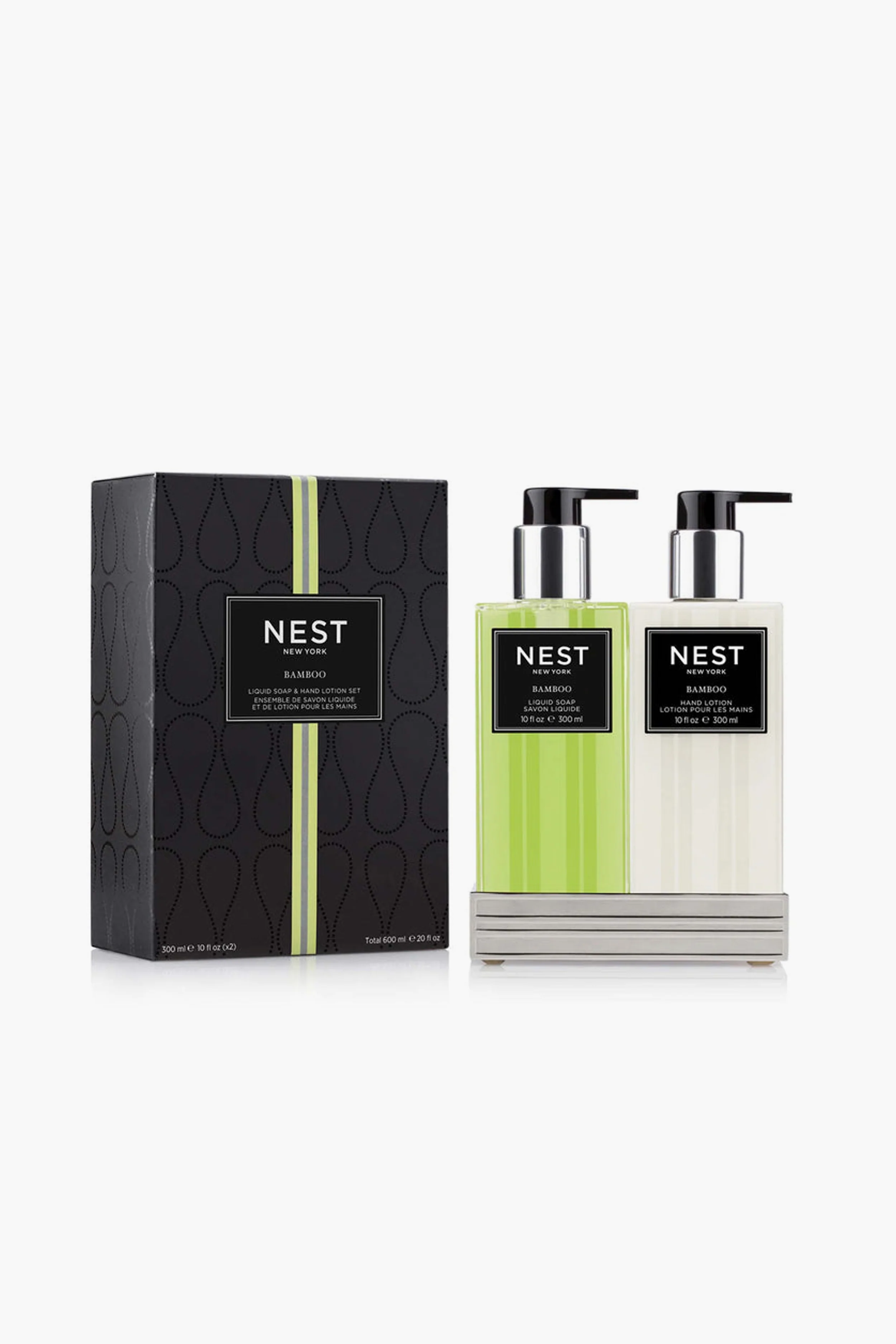 Bamboo Liquid Soap and Lotion Set