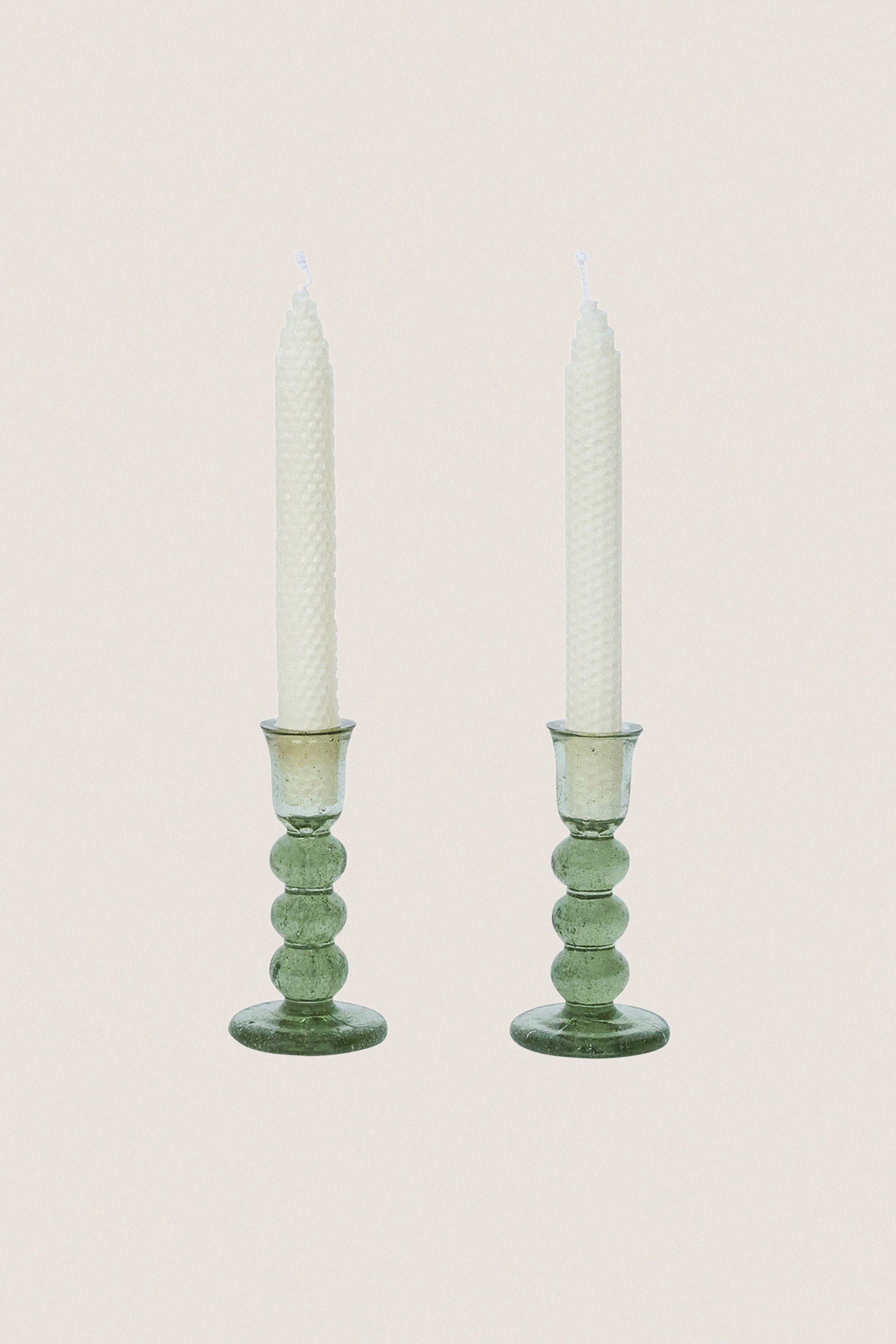 Basil Provence 5" Candlestick Set of 2 - Image 3