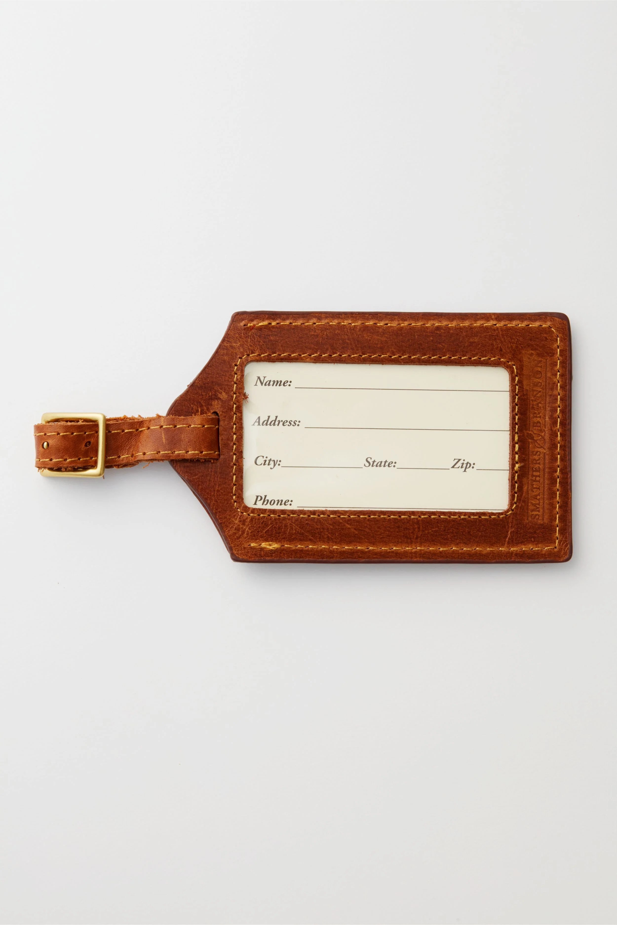 Beer Flight Needlepoint Luggage Tag - Image 2