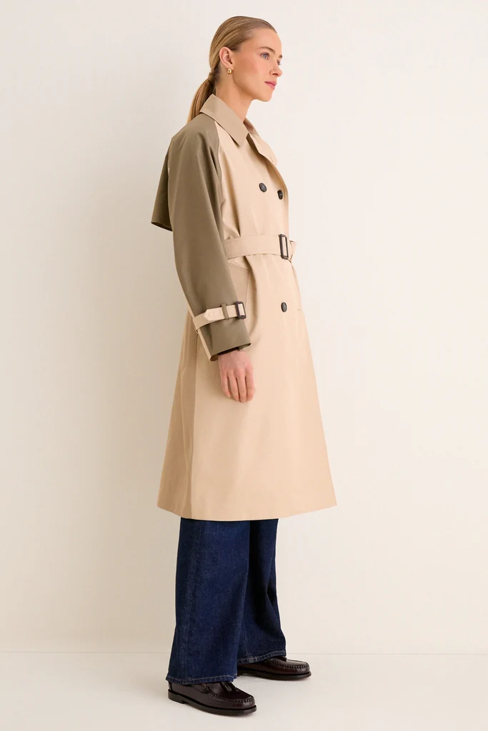 Beige Canasta Raincoat - Image 4