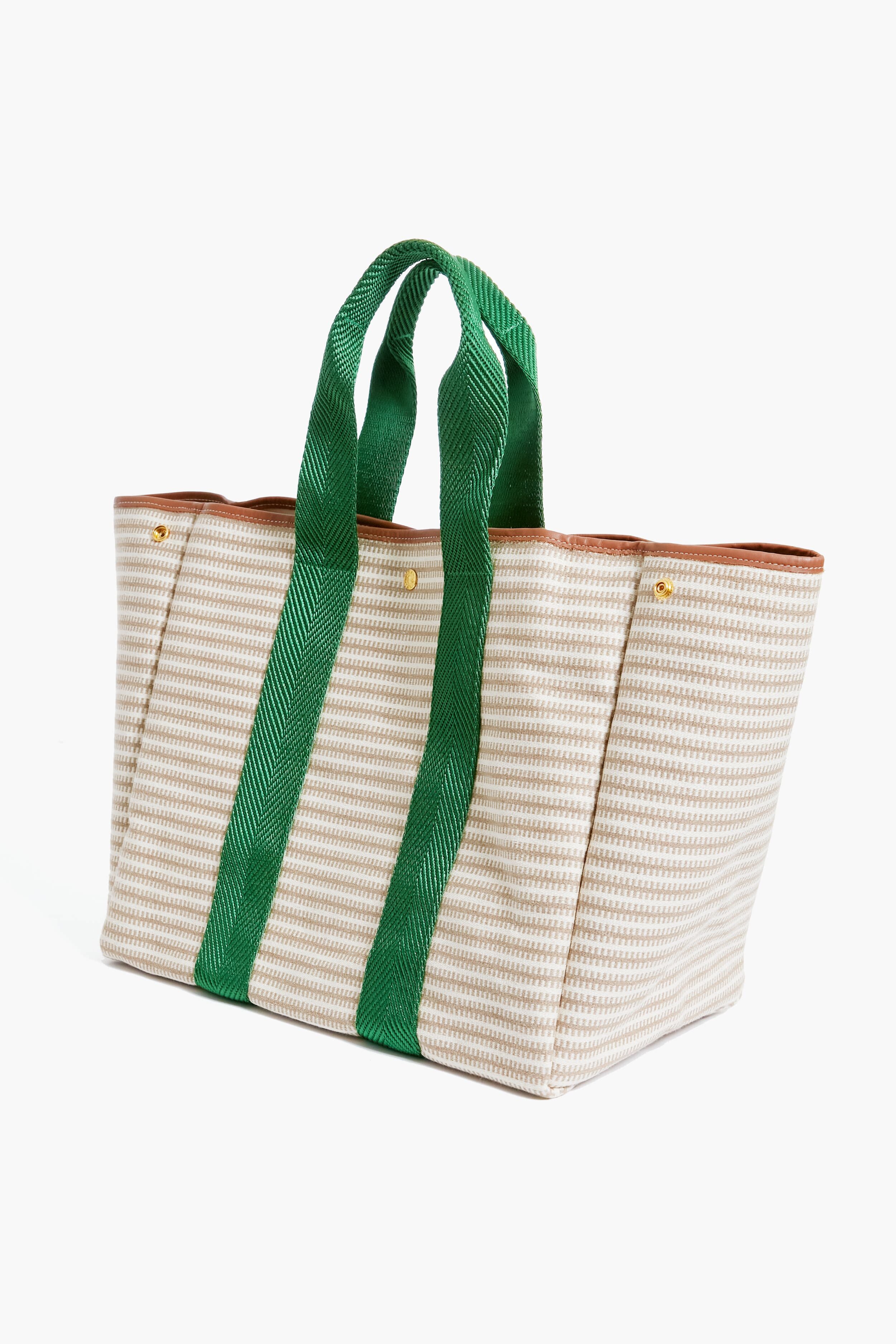 Beige Traversee L Zip Tote - Image 7