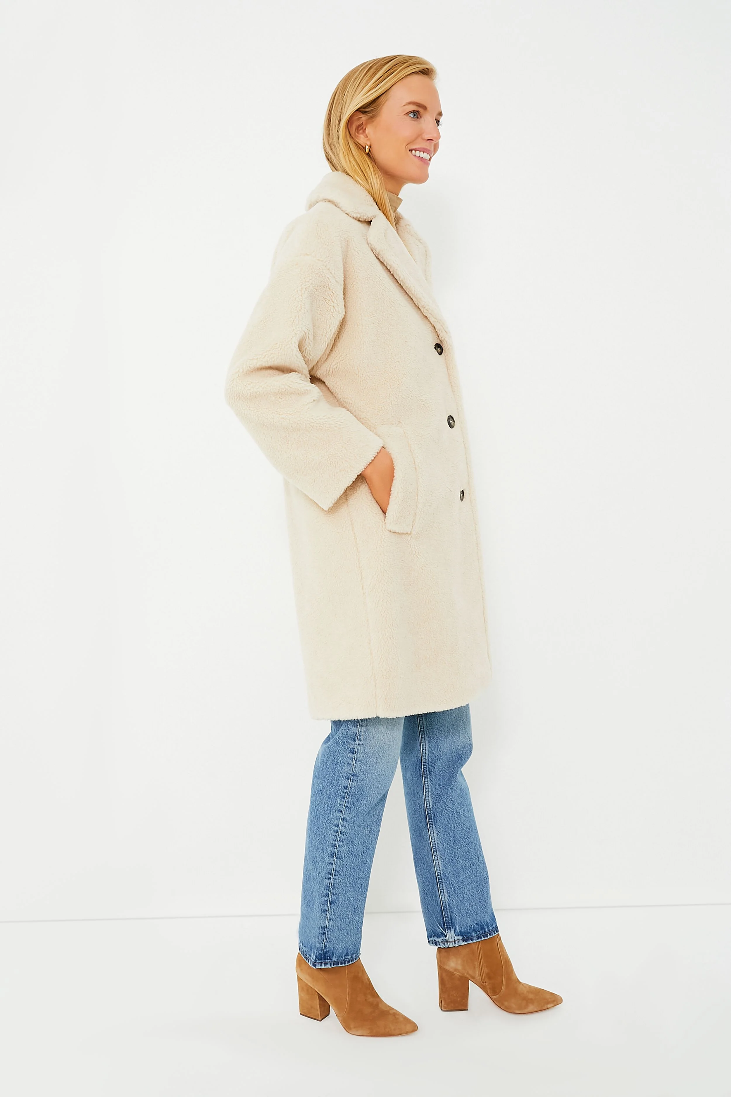 Beige Veber Coat - Image 3