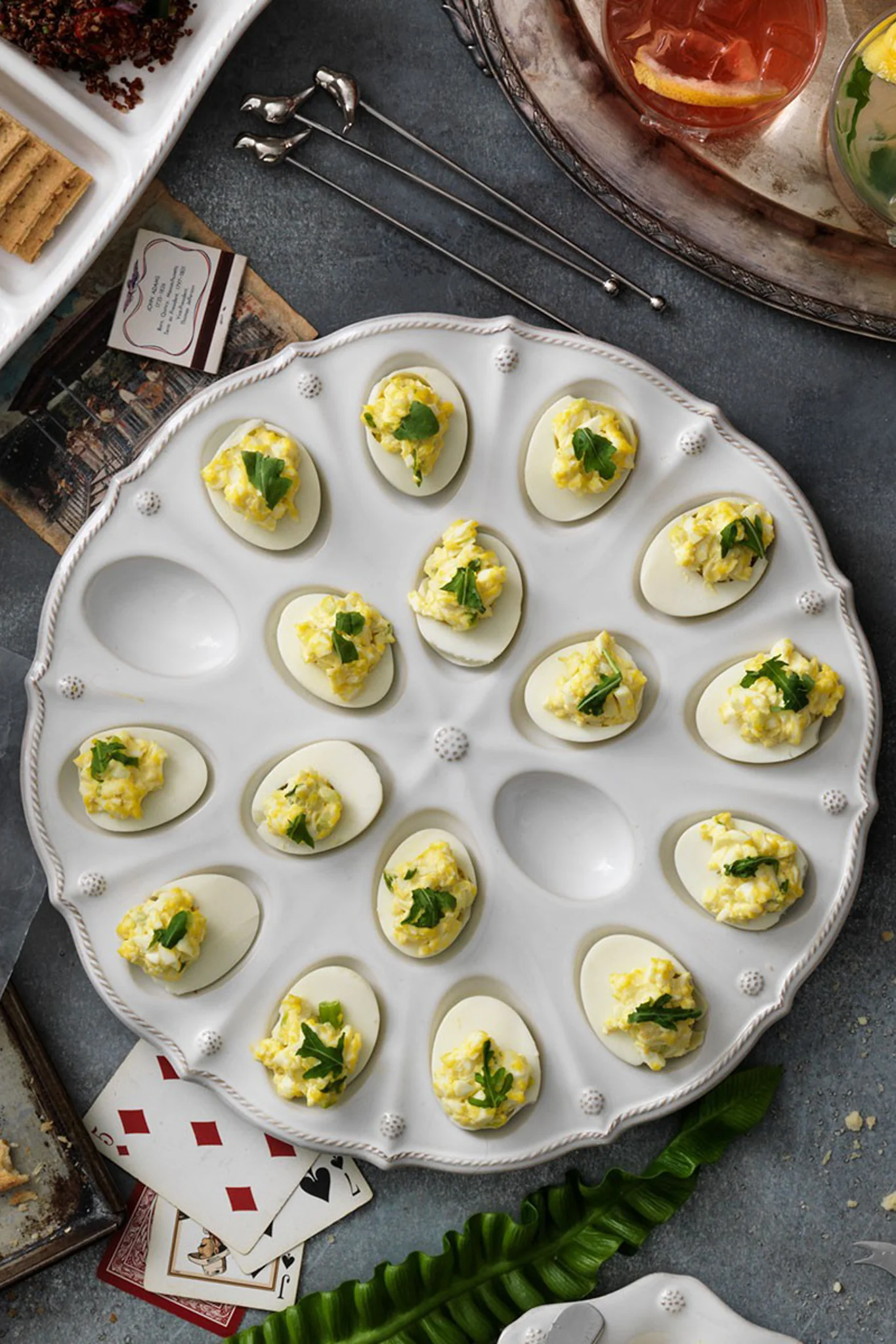 Berry and Thread Deviled Egg Platter - Image 3
