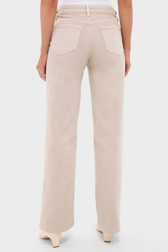 Biscuit Scottie High Rise Wide Leg Jean - Image 4