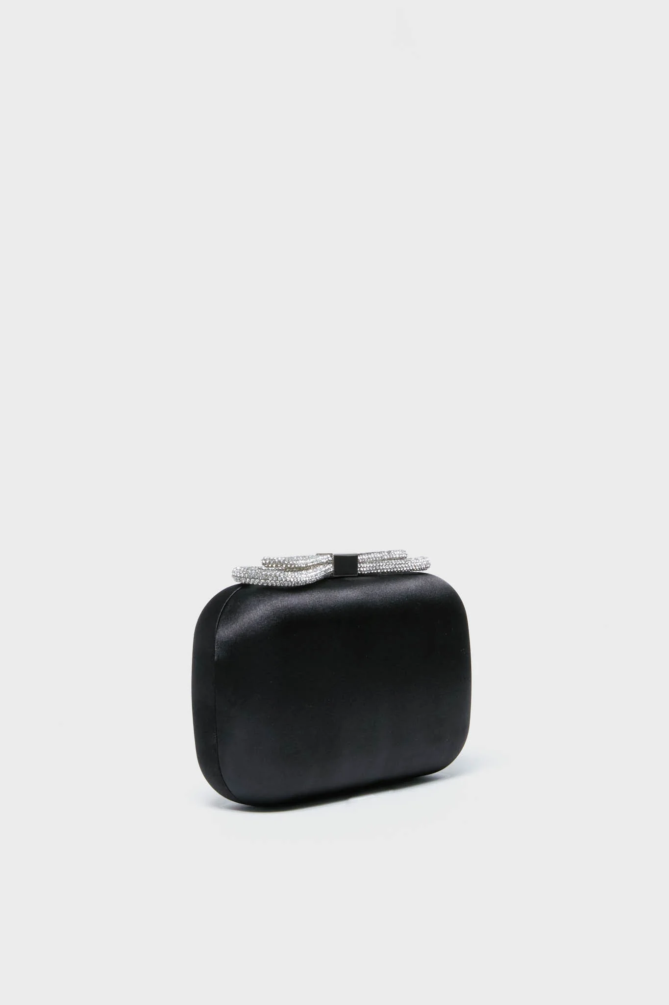 Black Ada Crystal Bow Clutch - Image 3