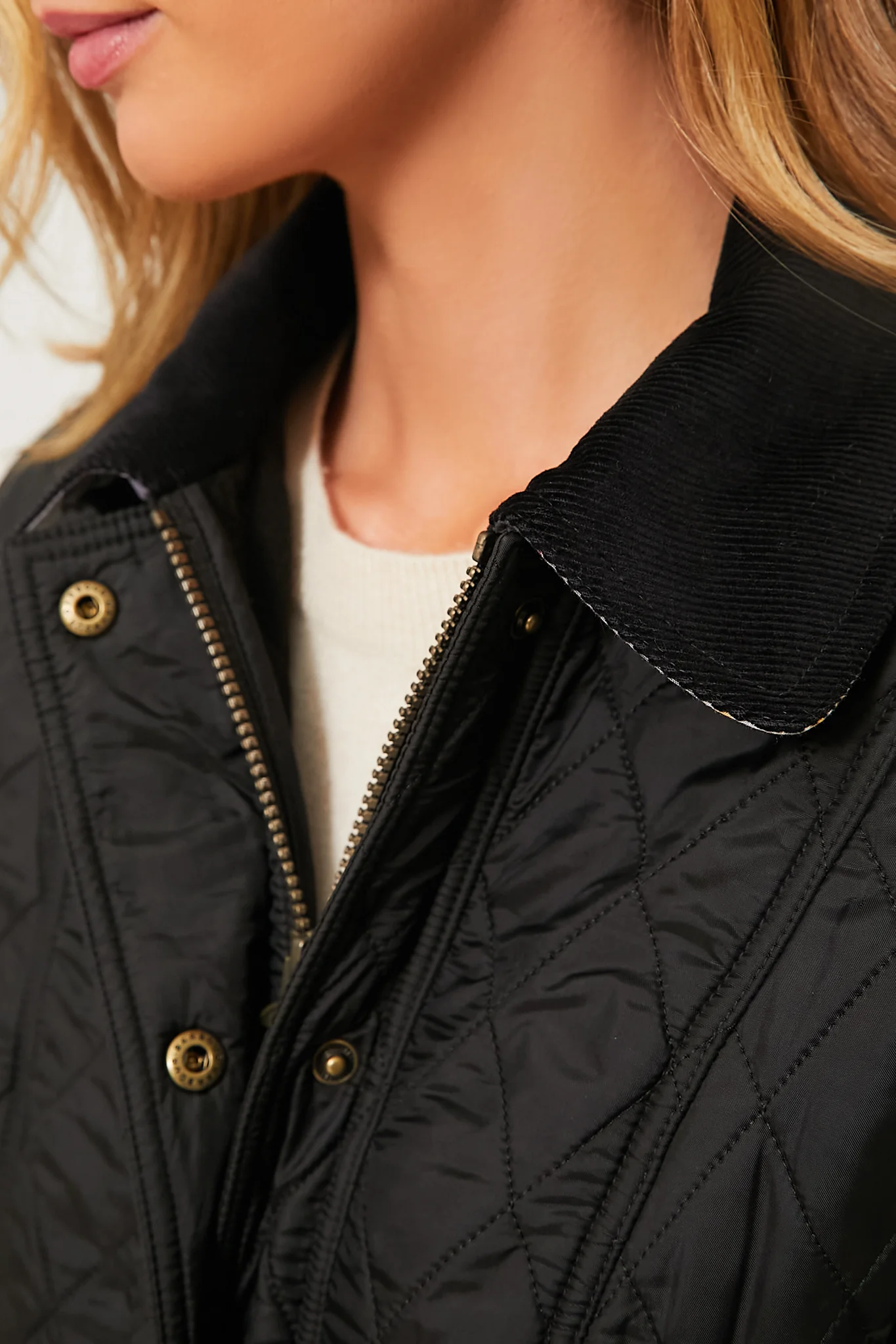 Black Beadnell Polarquilt Jacket - Image 6