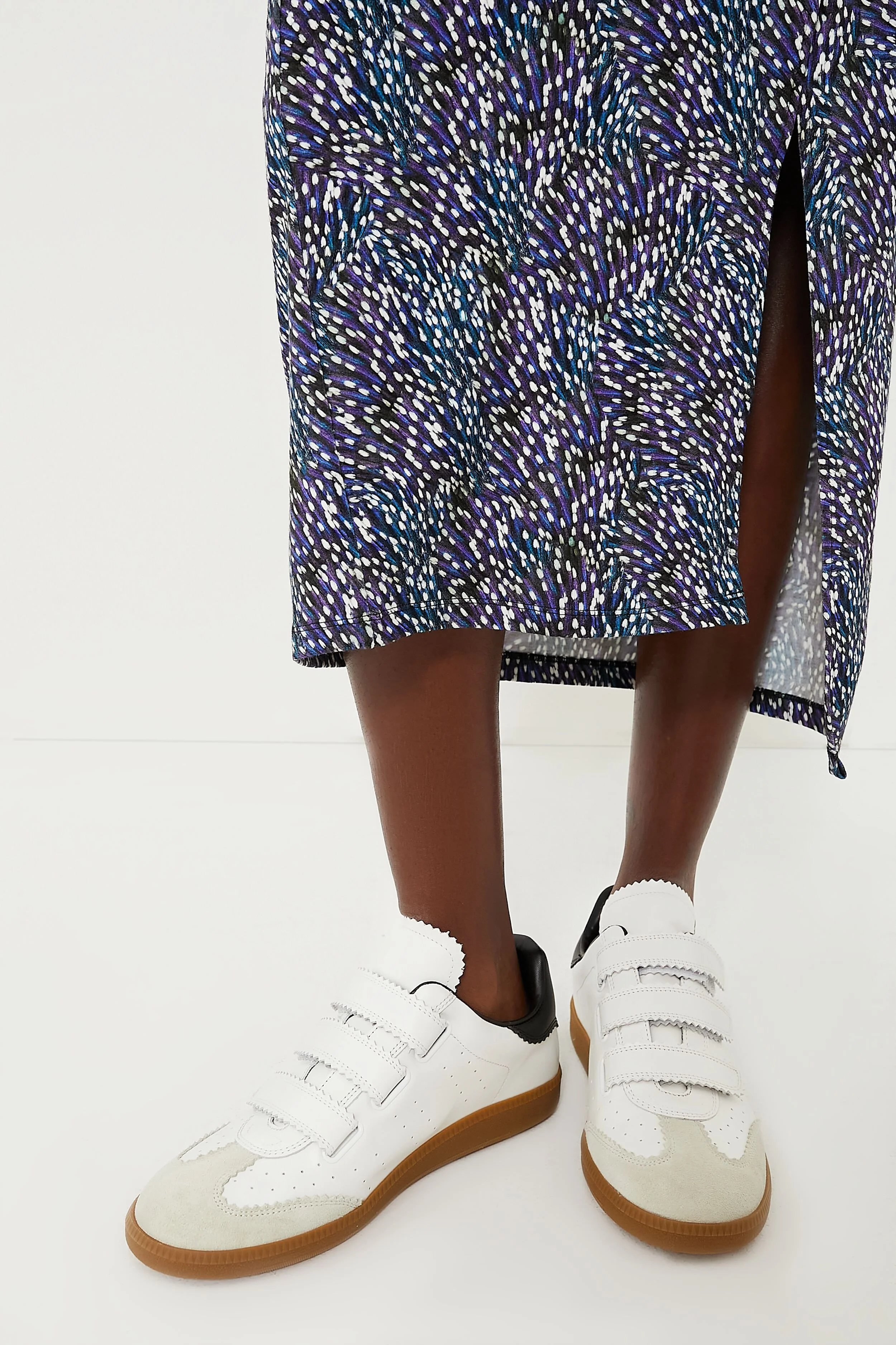 White Beth Classic Sneaker - Image 3