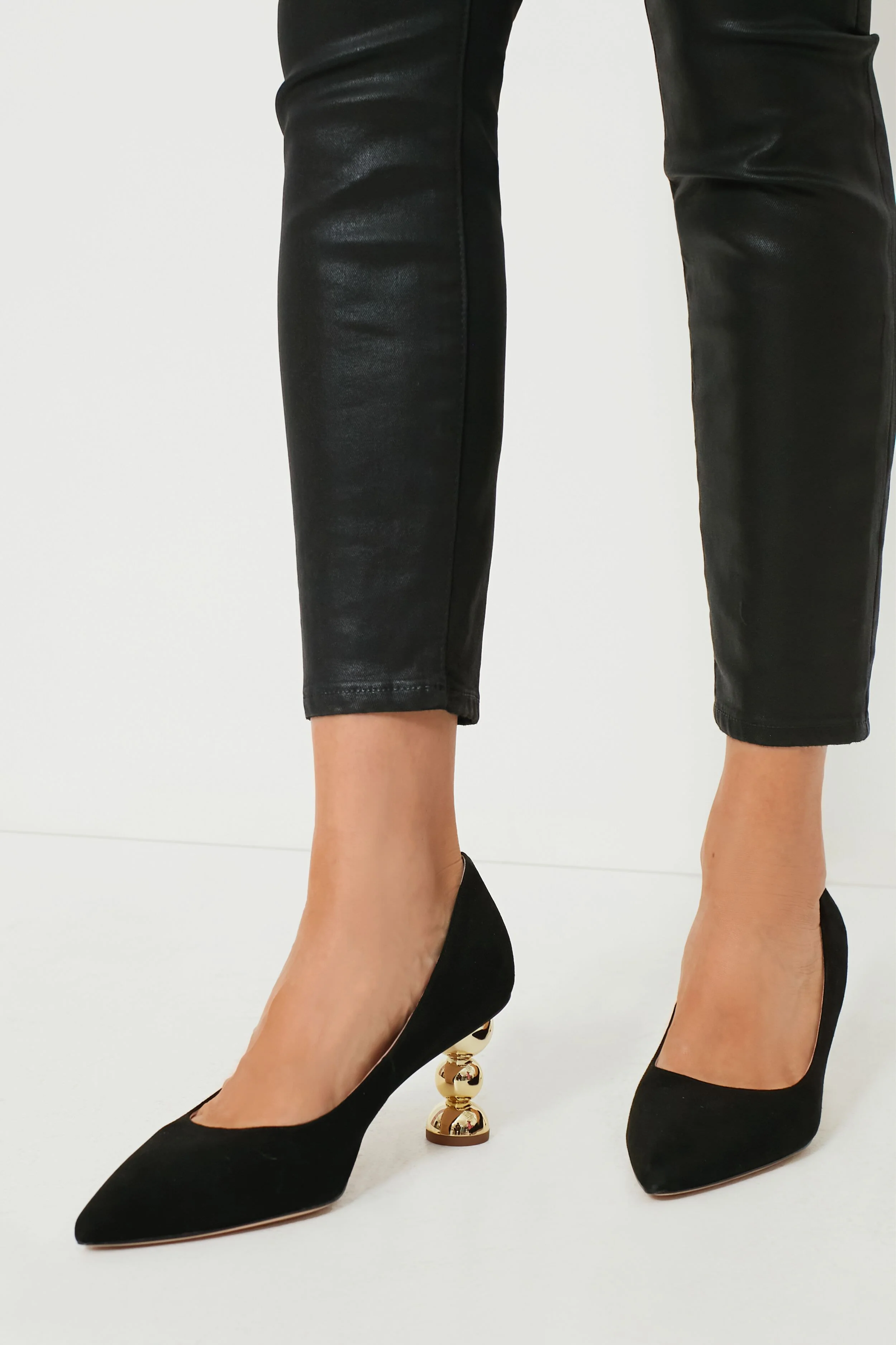 Black Charmer Pumps - Image 3