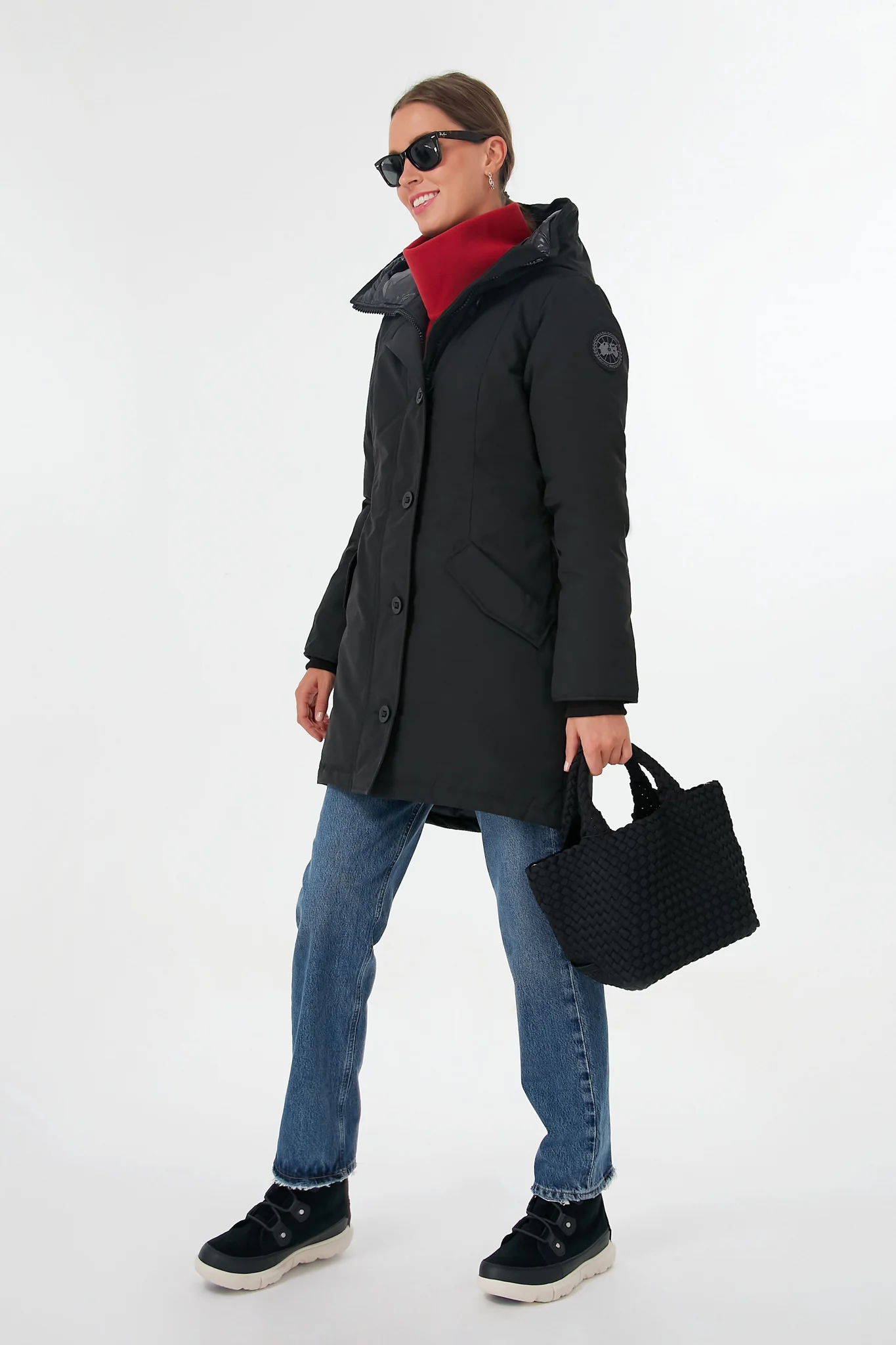 Black Label Black Noir Rossclair Parka - Image 2