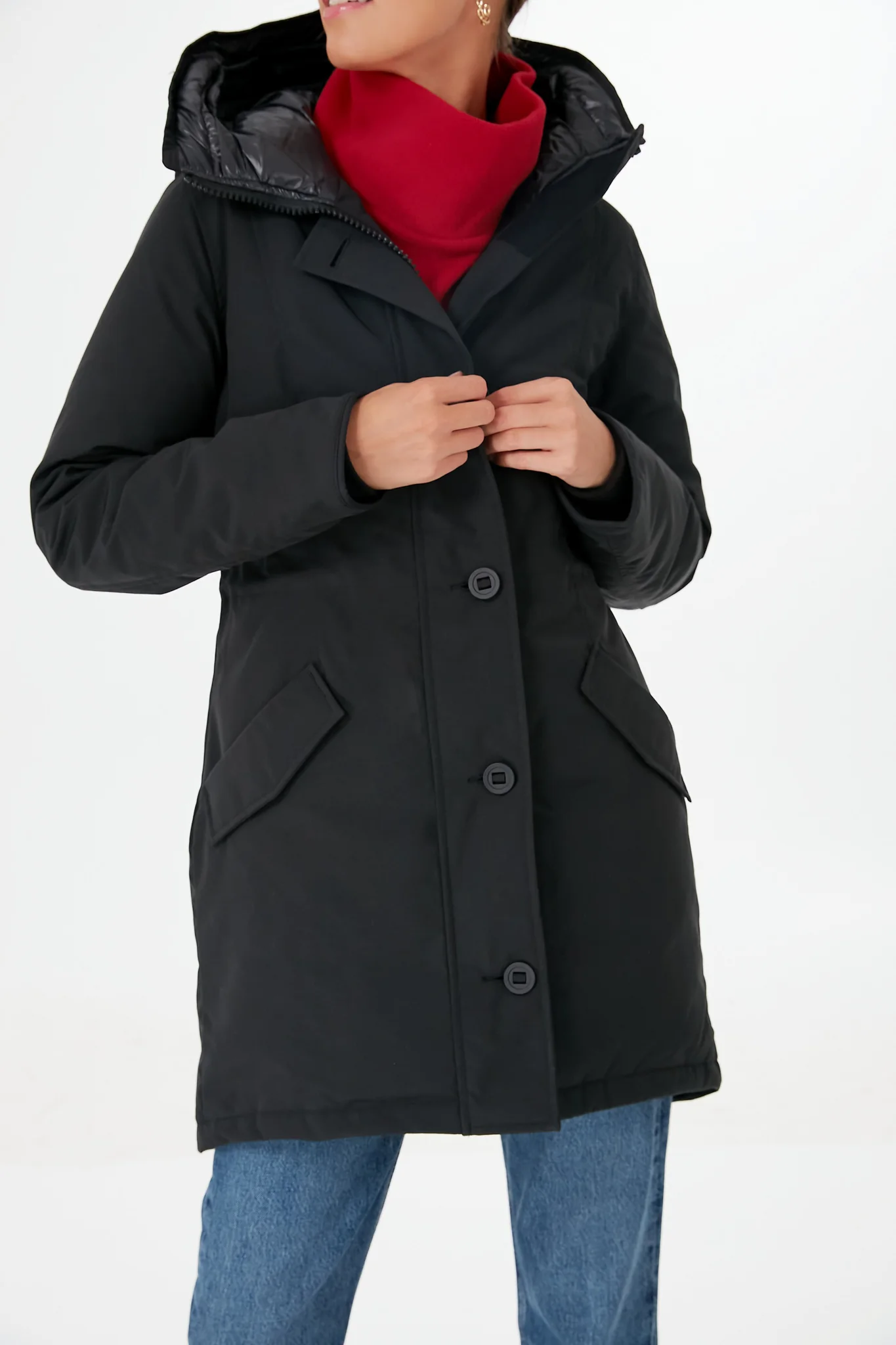 Black Label Black Noir Rossclair Parka - Image 5