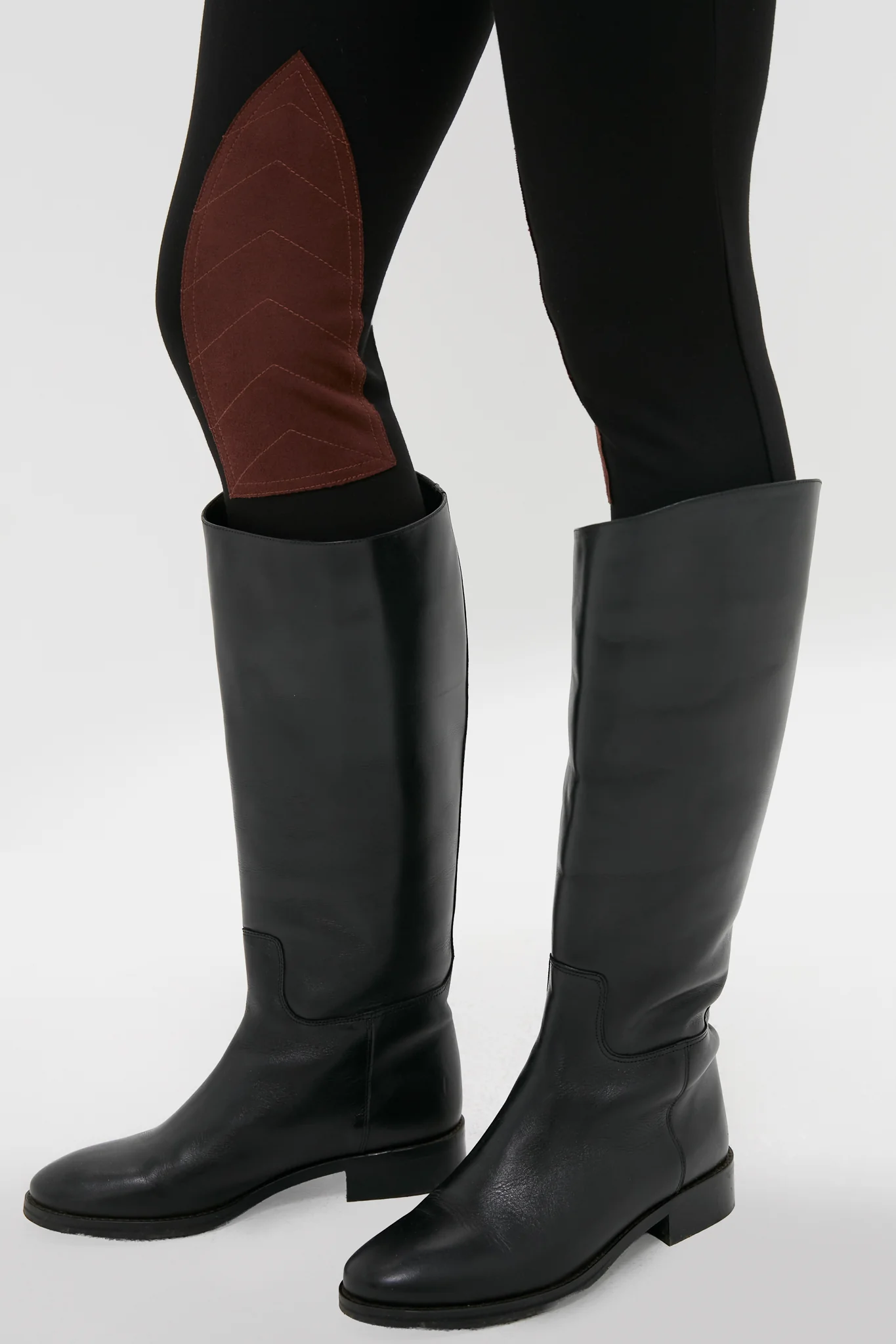 Black Leather Ryder Boots - Image 8