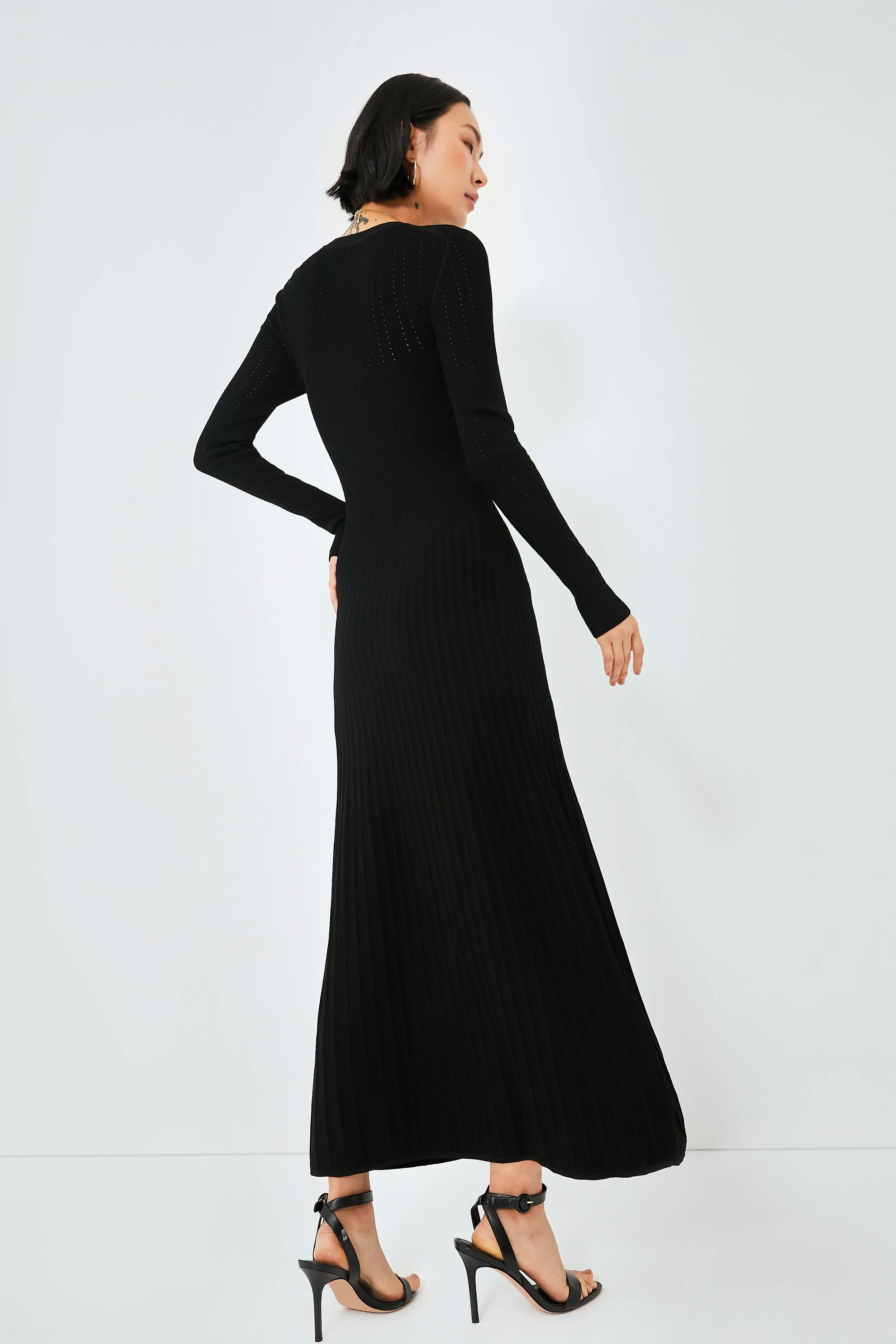 Black Nami Knit Dress - Image 4