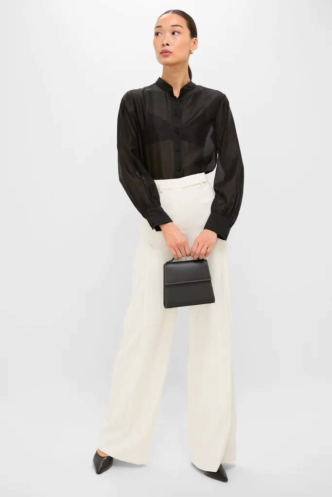 Black Nappa Small Top Handle - Image 3