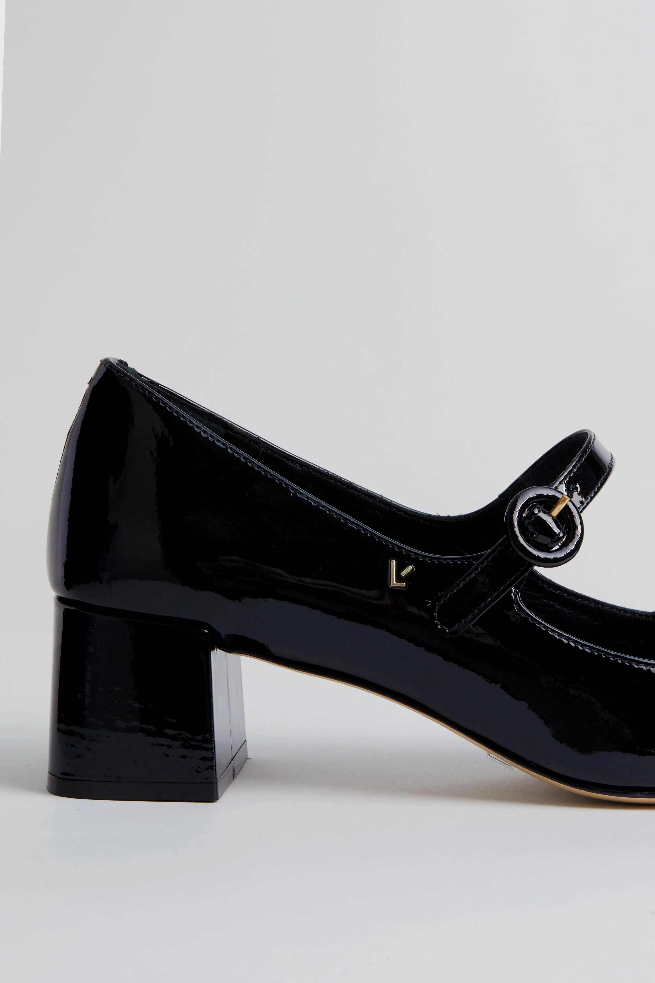 Black Patent Blair Block Pumps - Image 5