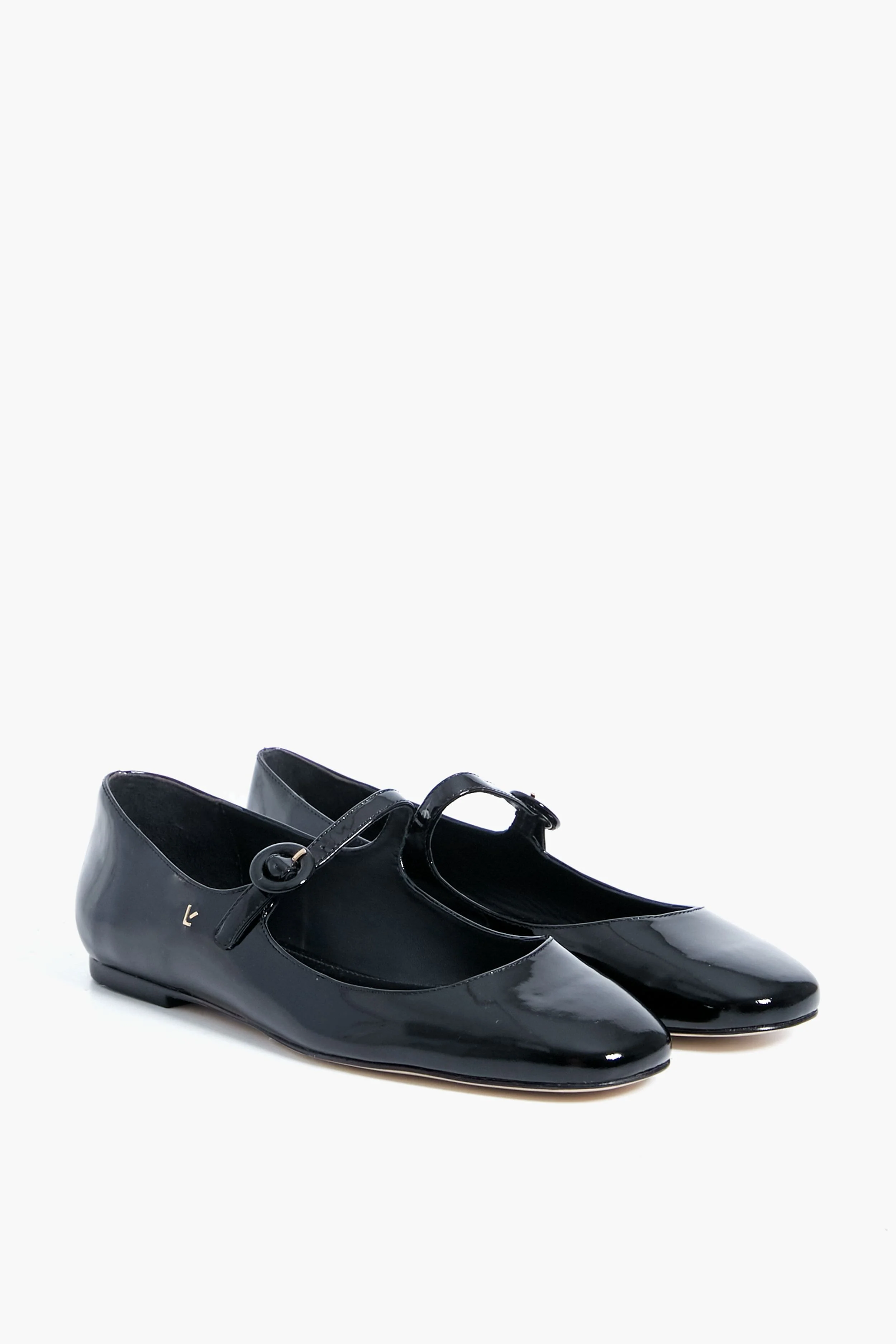 Black Patent Leather Blair Ballet Flats - Image 4