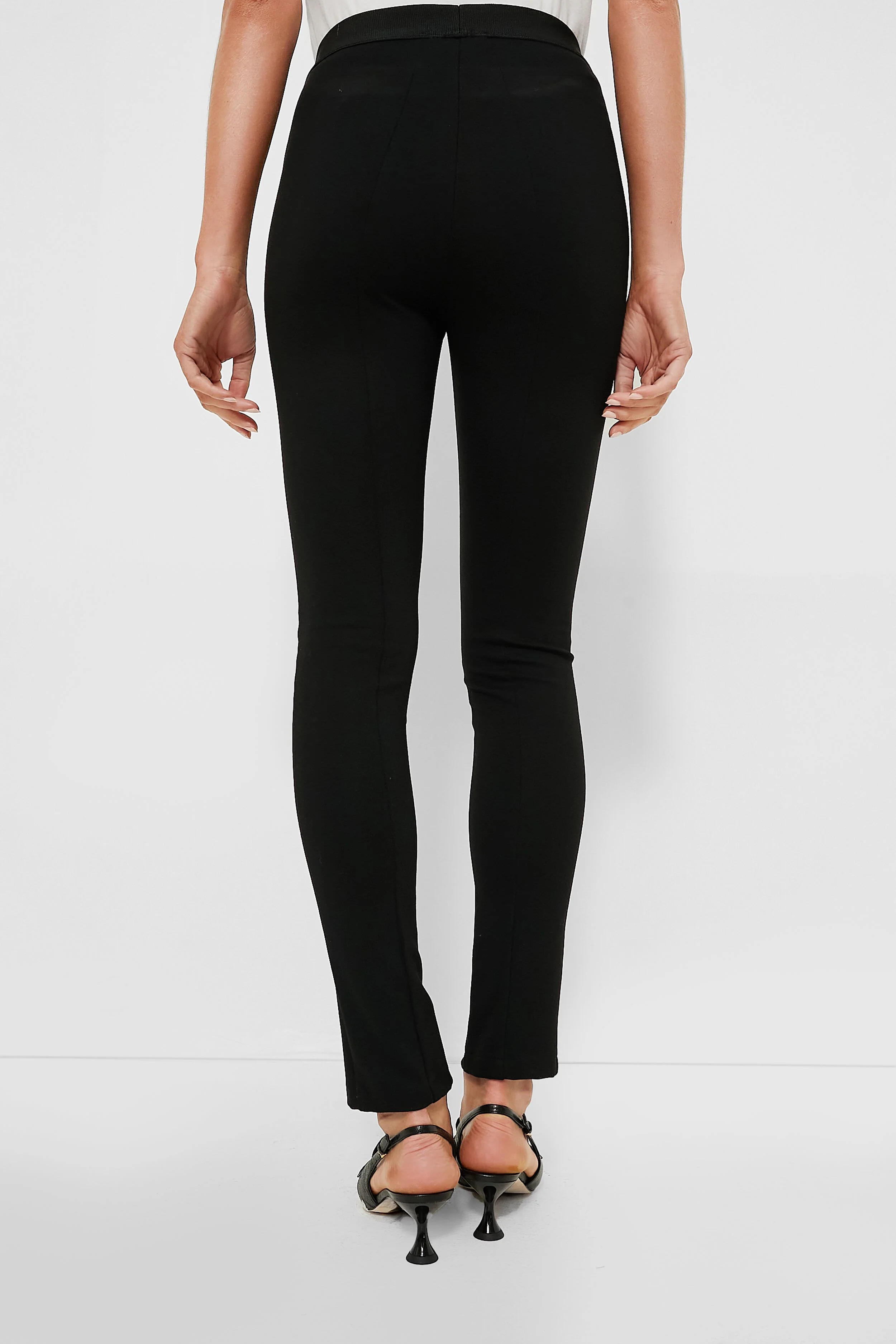 Black Zip Layering Pant - Image 4