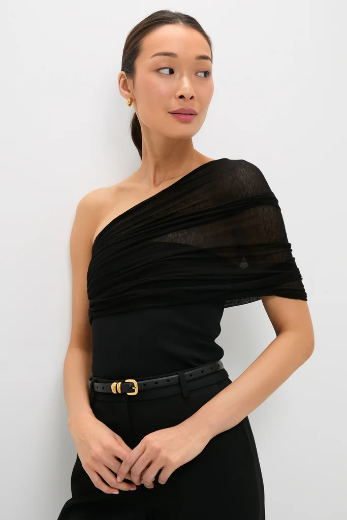 Black Satterly Top