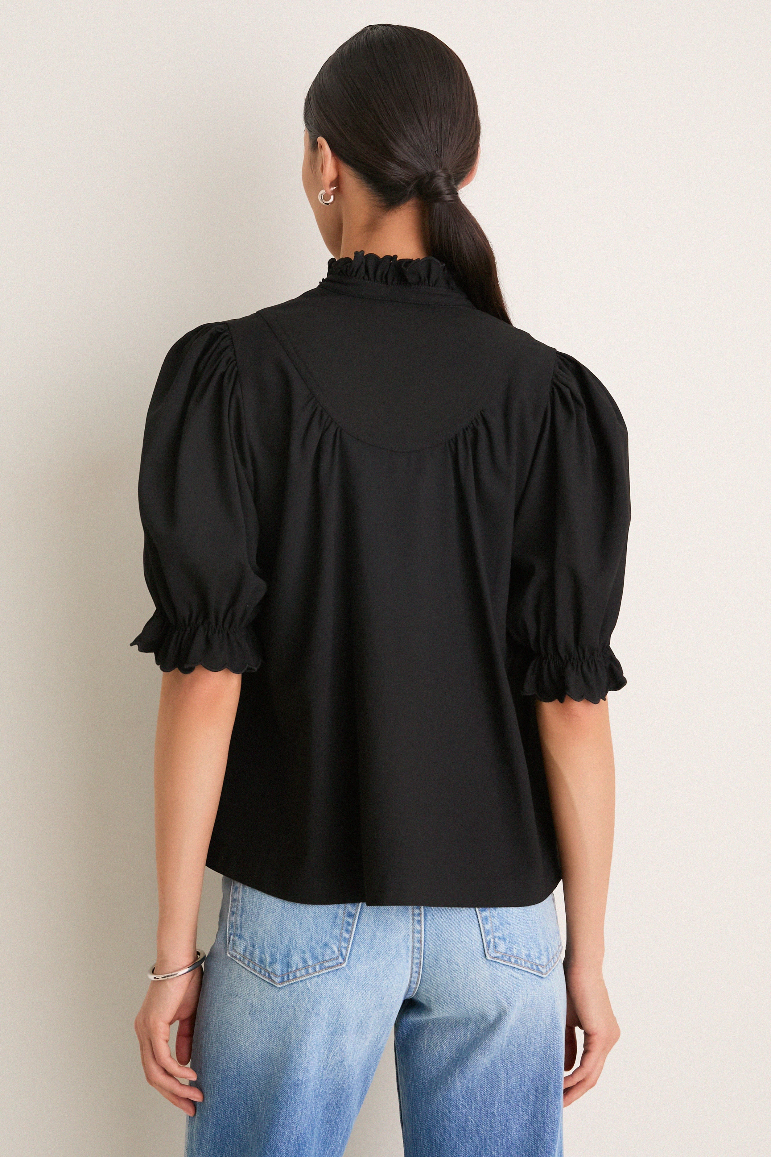 Black Selena Blouse - Image 4