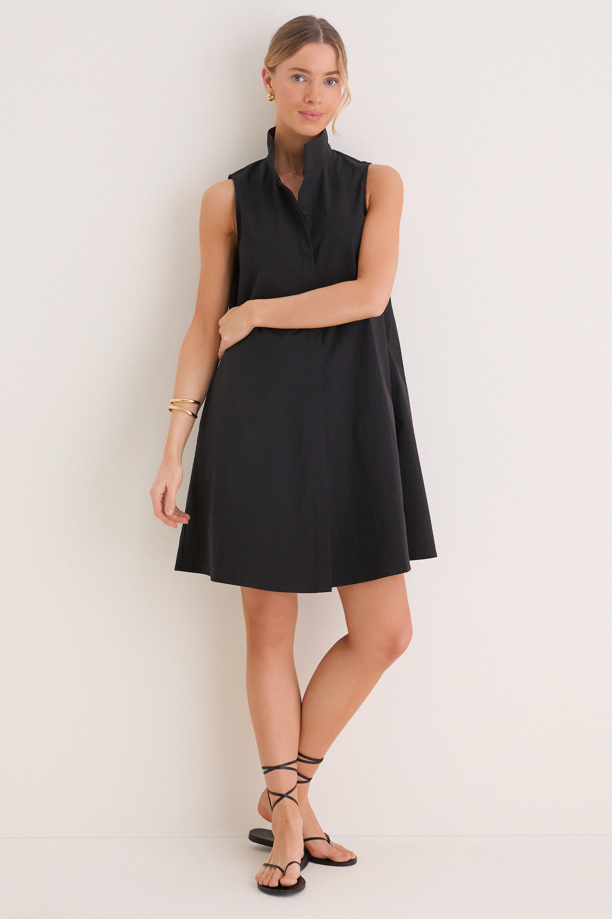 Black Sleeveless Charlie Dress - Image 6