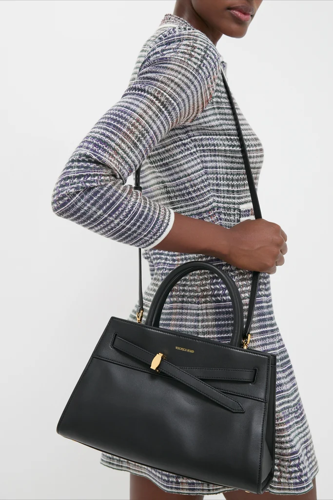 Black Veronica Beard Dash Bag - Image 2