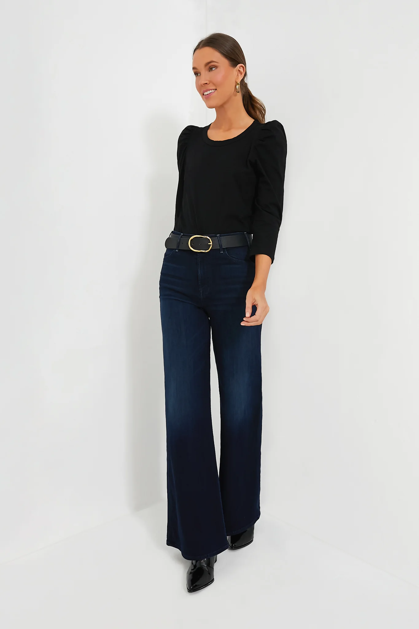 Black Vesty Long Sleeve Crewneck - Image 6