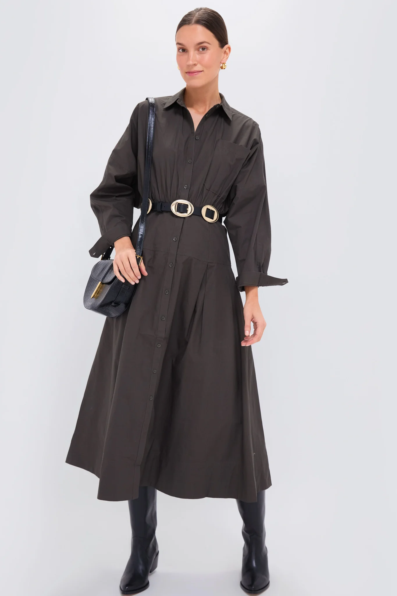 Black Western Buckle Belt - Image 4