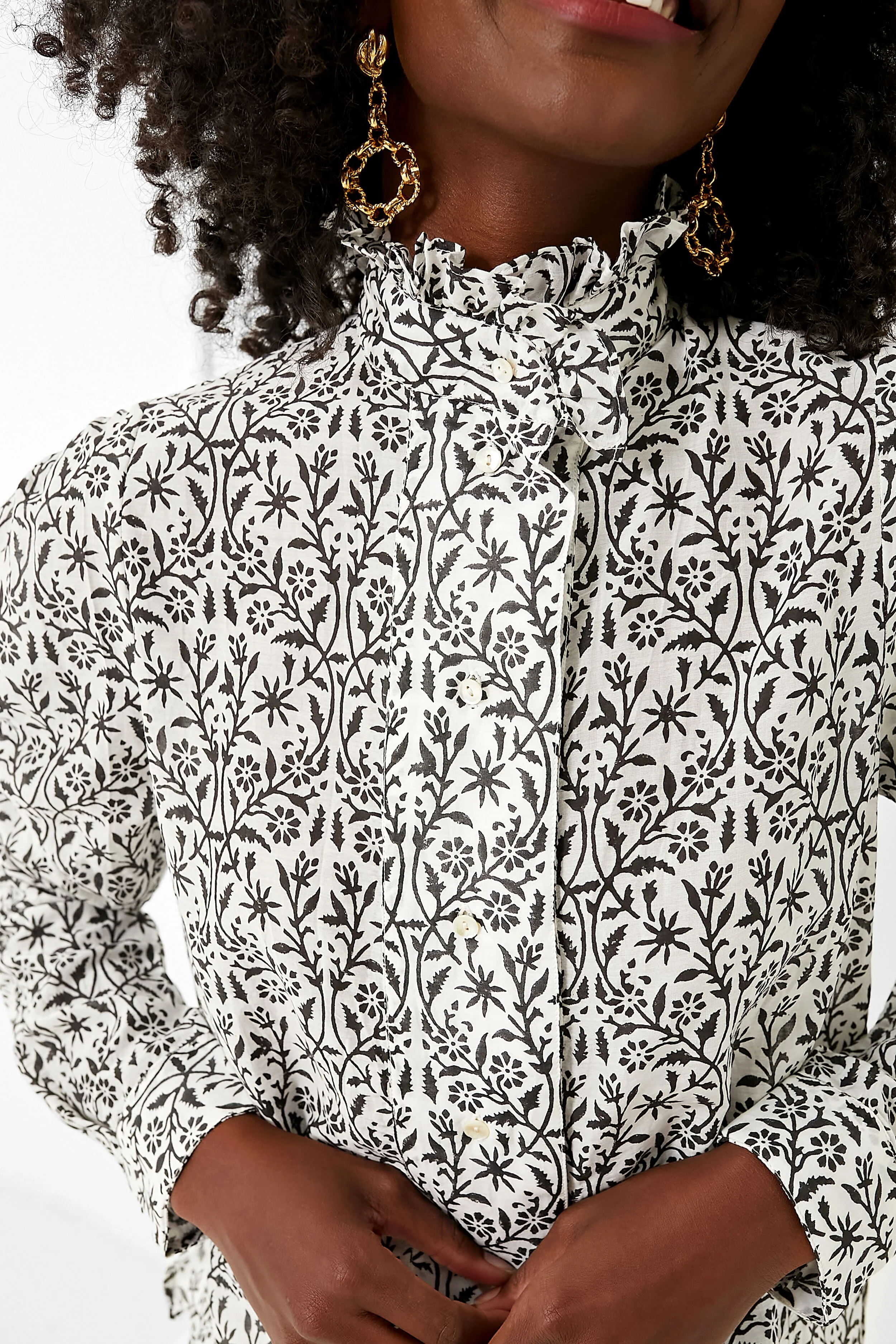 Black Wind Blouse - Image 6