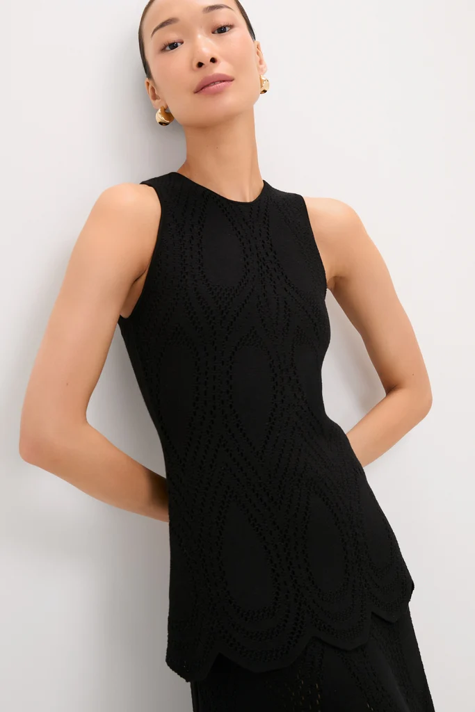 Black Zandra Midi Dress - Image 2