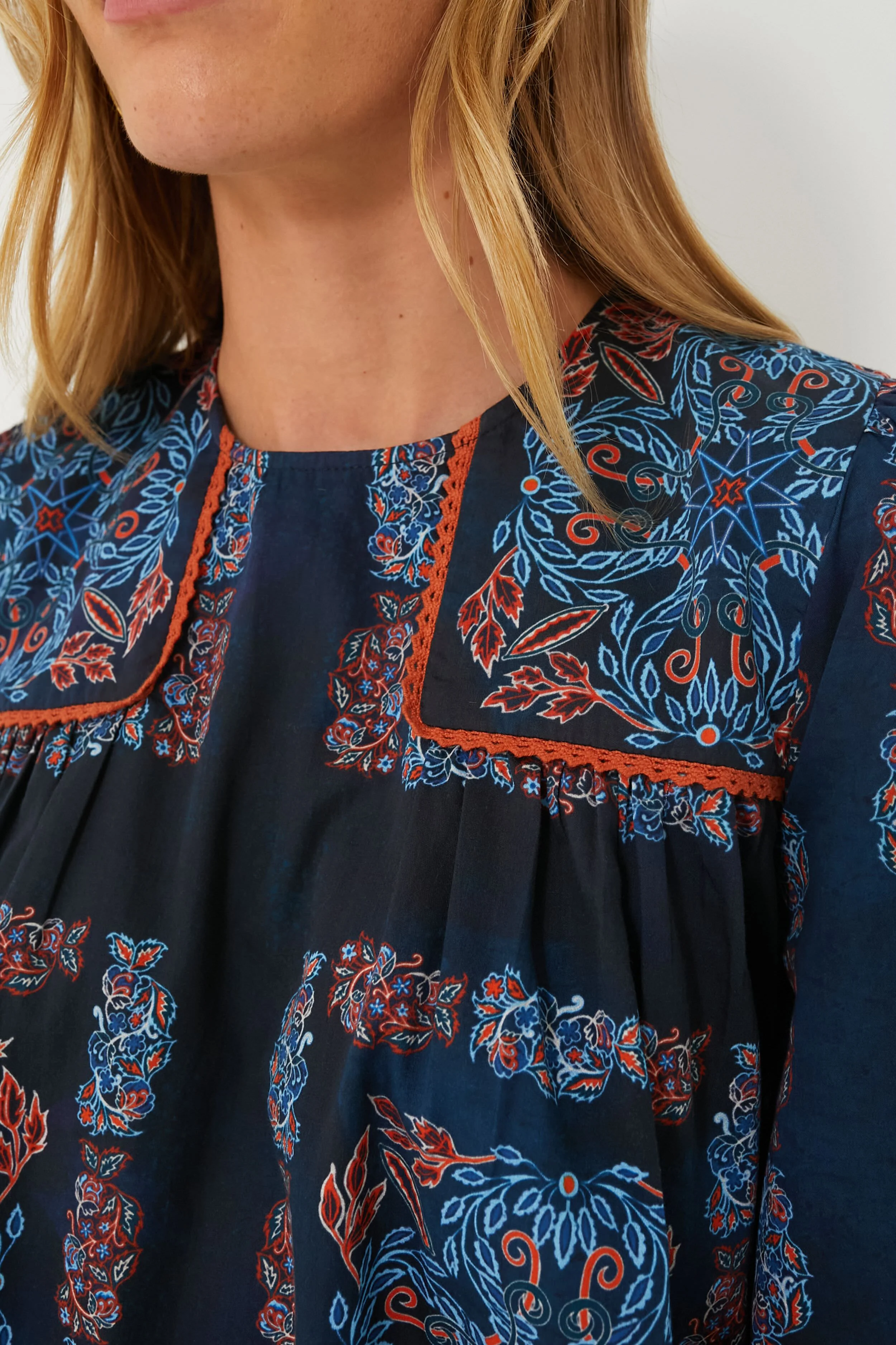 Bleu Fable Shea Peasant Blouse - Image 5