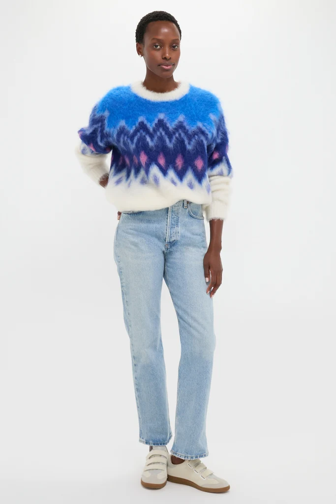 Blue Ambre Sweater - Image 2