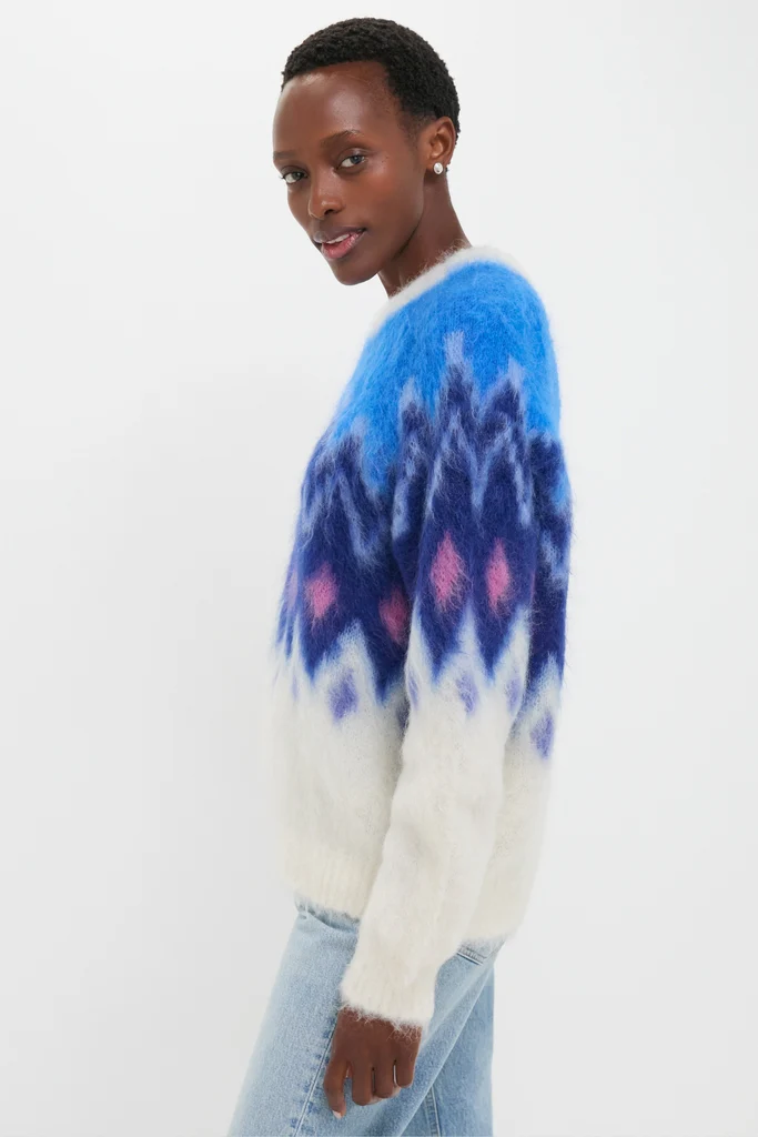 Blue Ambre Sweater - Image 3