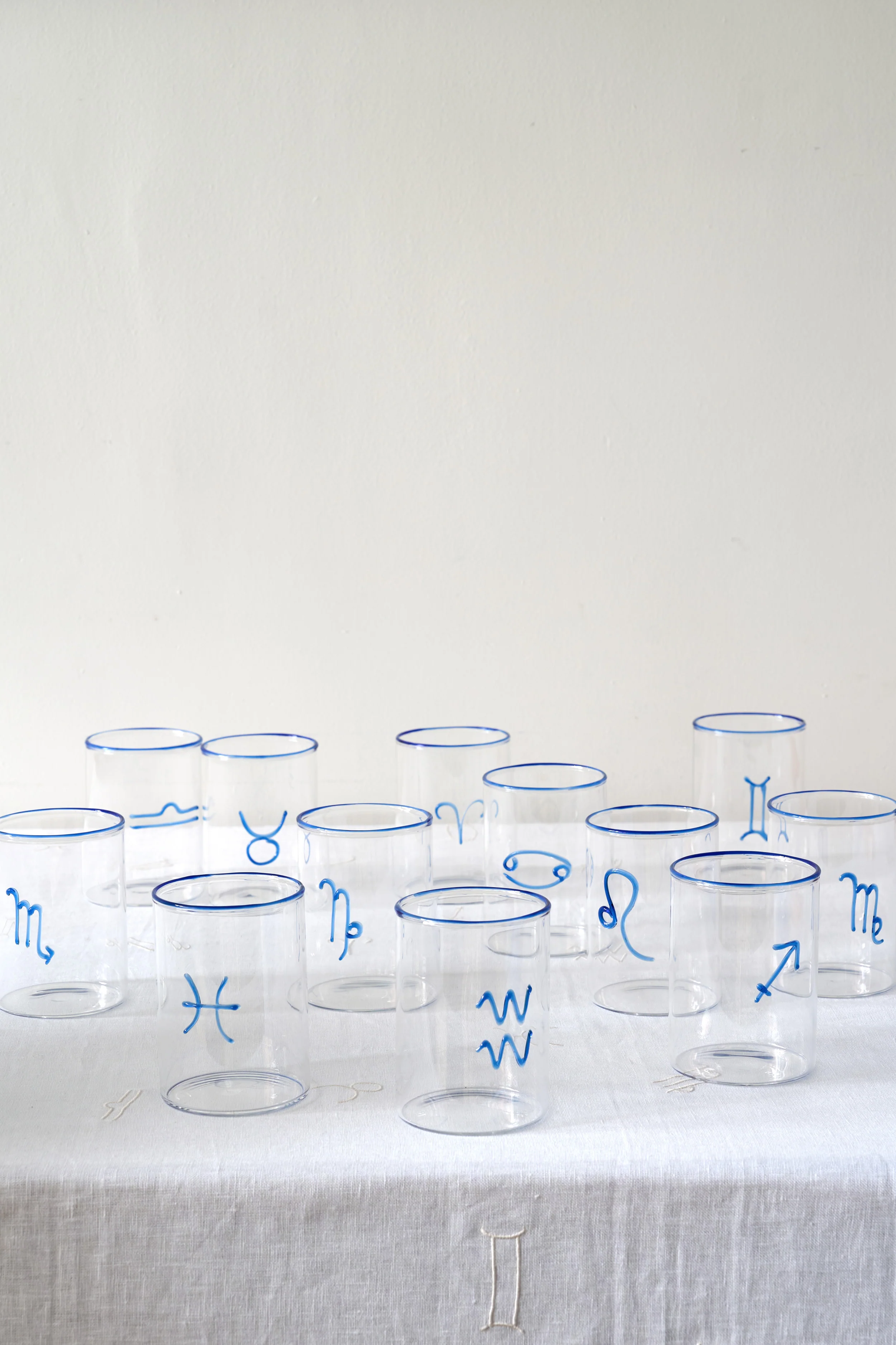 Blue Aquarius Lowball Glass (Set of 2) - Image 3