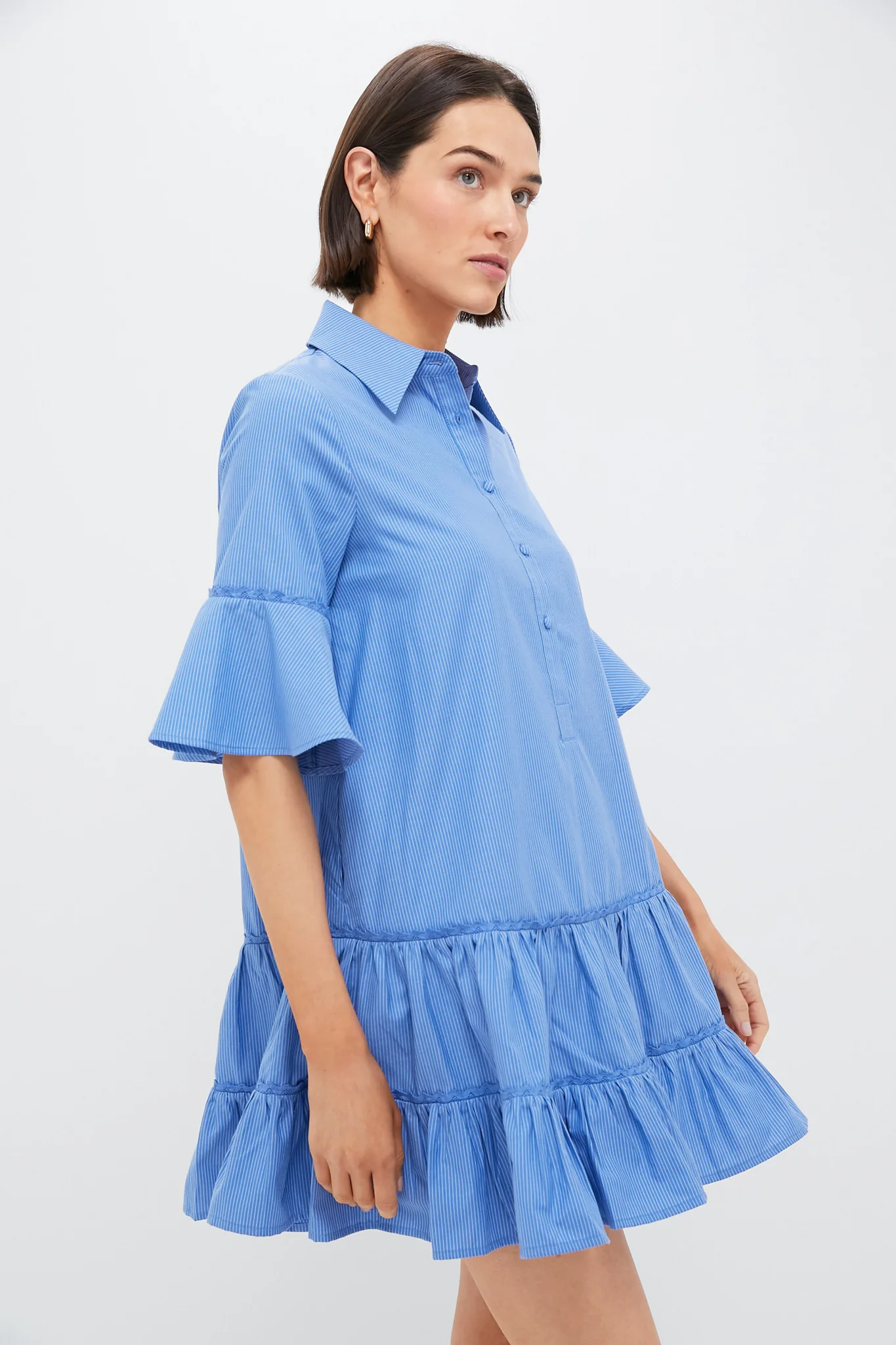 Blue Stripe Mckenna Dress - Image 3