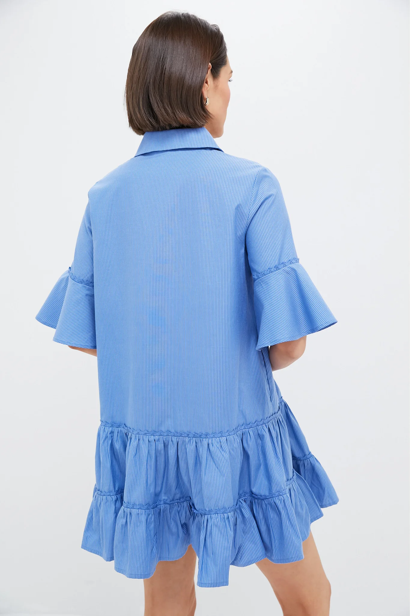 Blue Stripe Mckenna Dress - Image 4