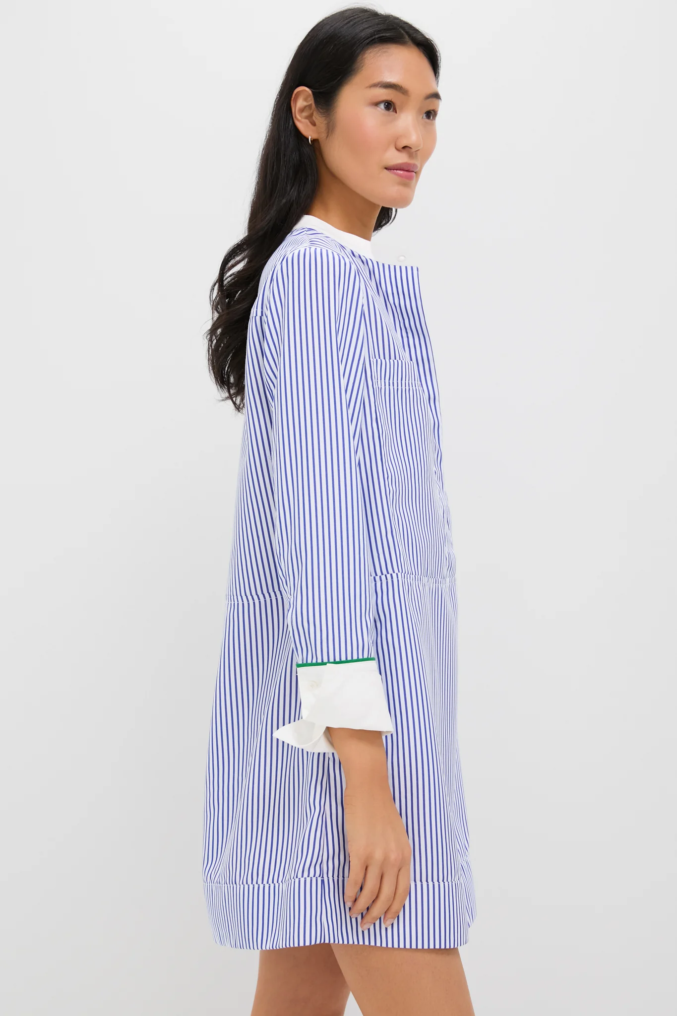 Blue Stripe Rohan Shirt Dress - Image 3