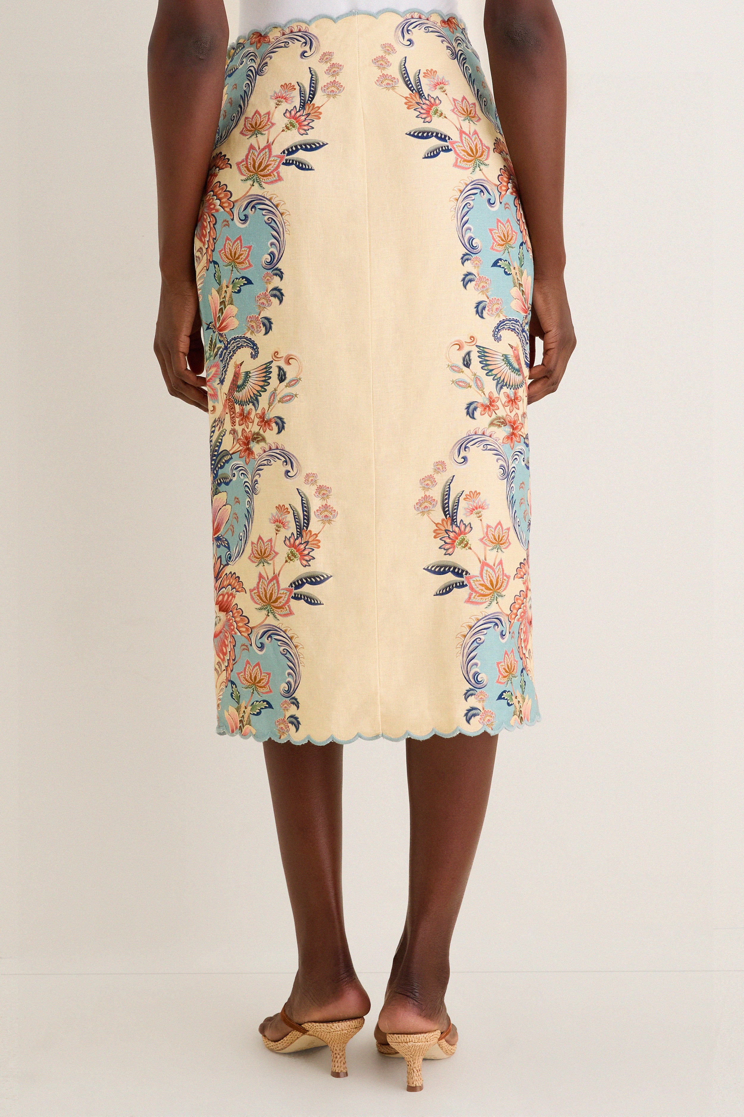 Boho Beauty Butter Midi Skirt - Image 4