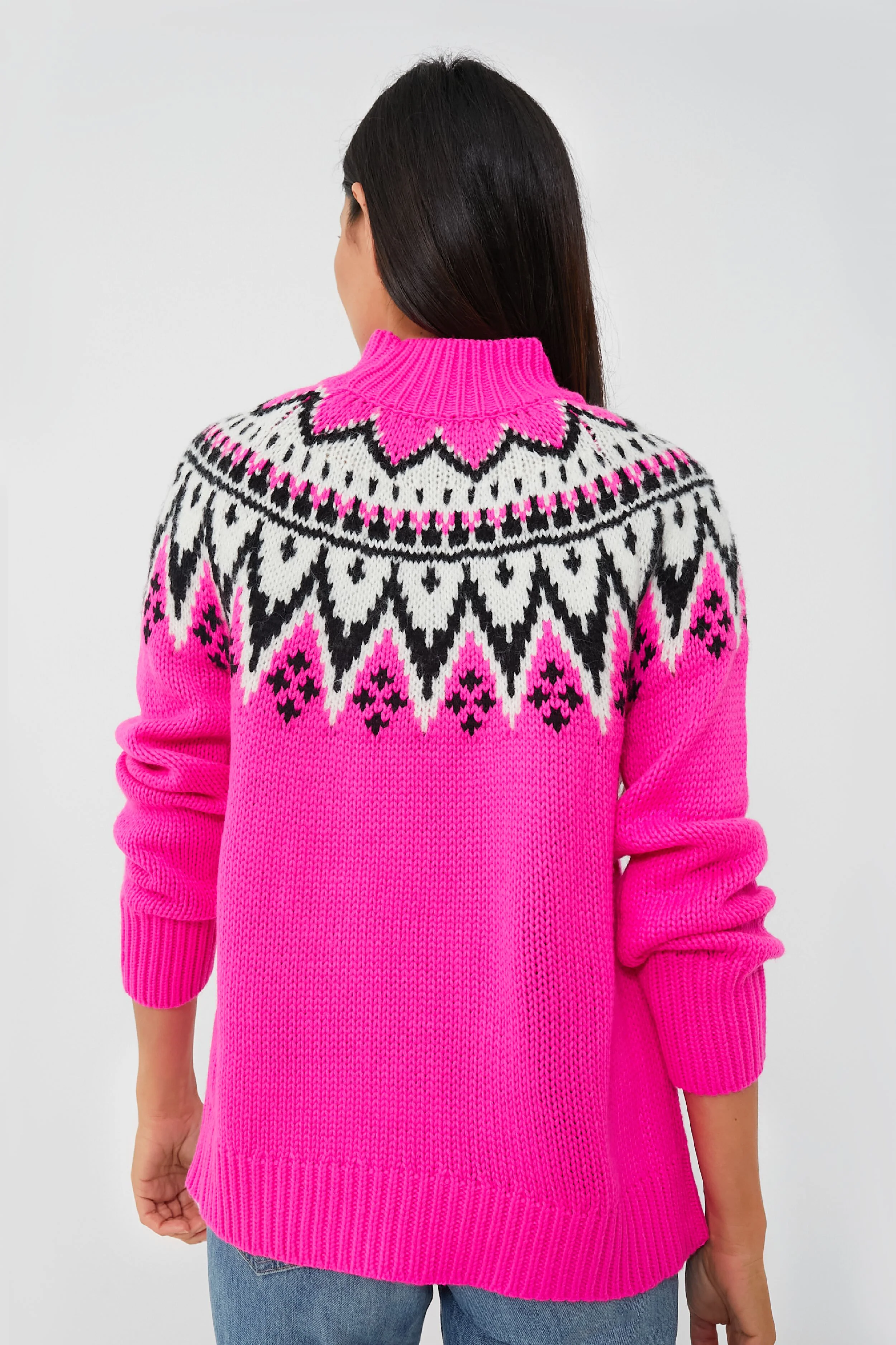 Bright Pink Kienna Sweater - Image 4