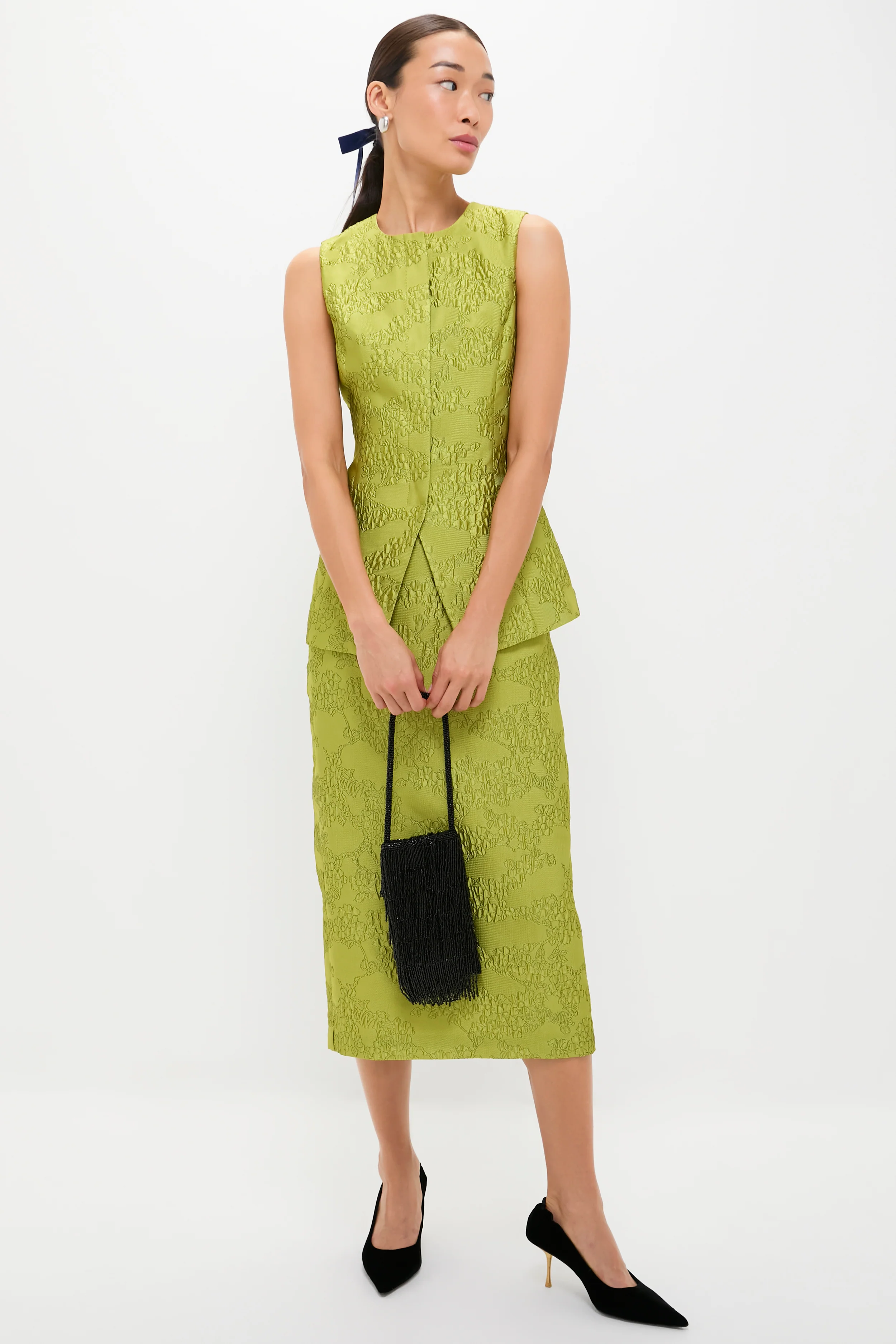 Brocade Metallic Duke Top - Image 2