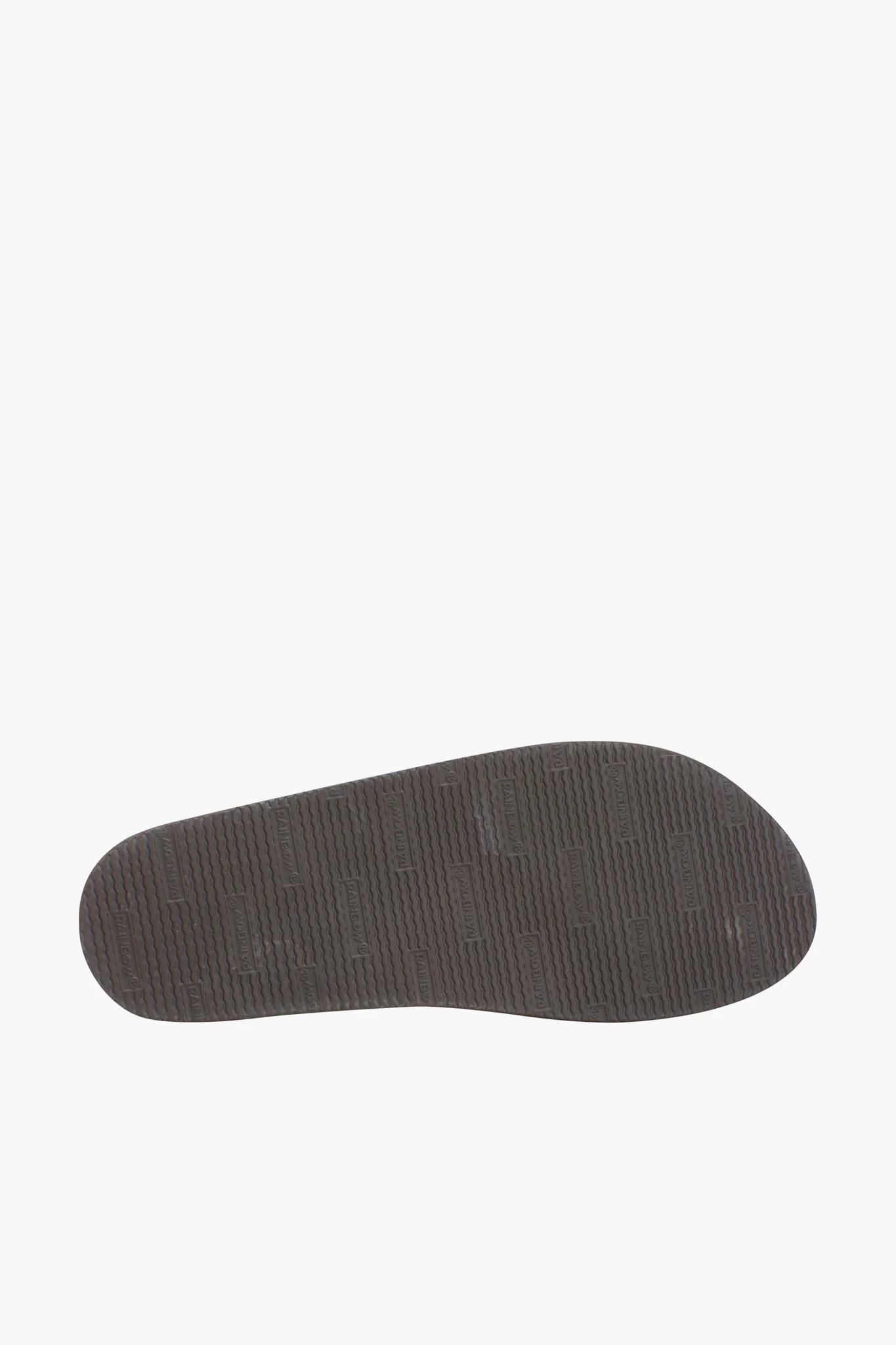 Men's Brown Classic Rubber Single Layer Arch Support Sandal - Image 7
