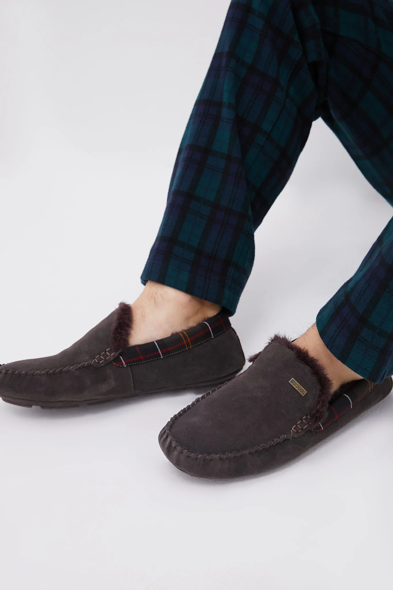 Brown Suede Monty Loafers - Image 3