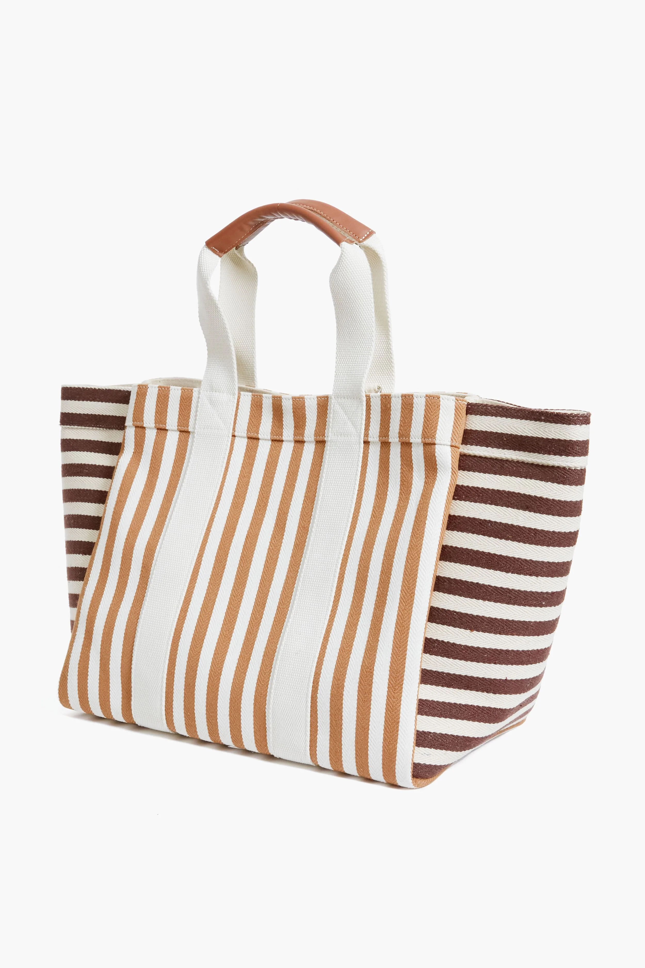 Camel and Brown Parcours L Palais Royal Tote - Image 6