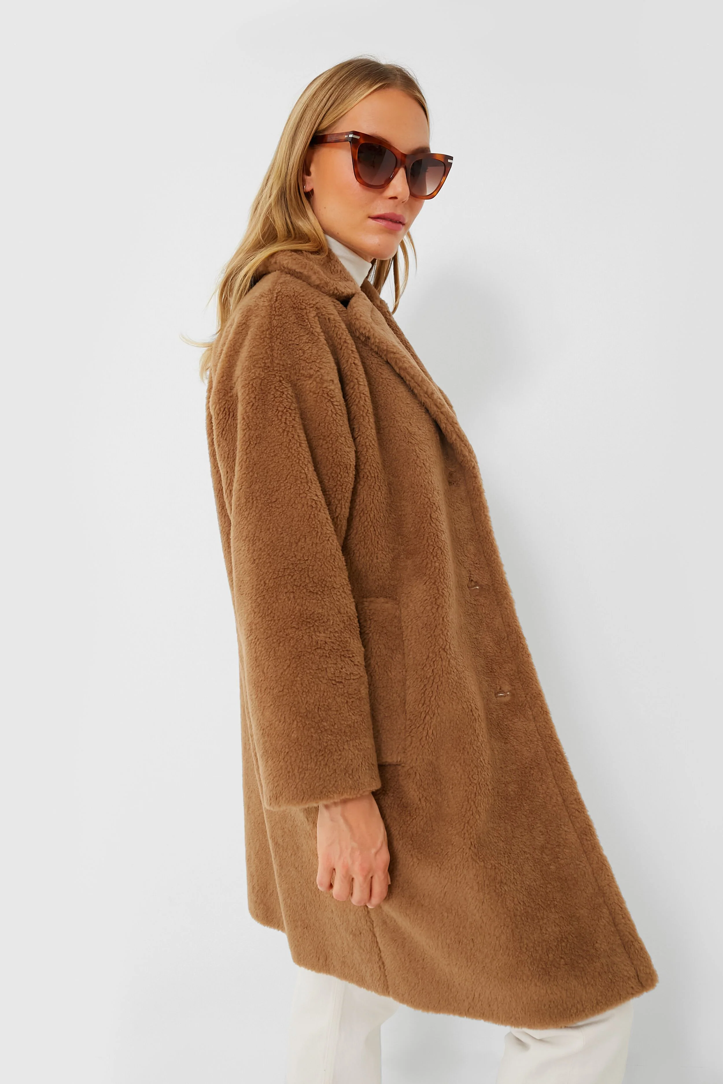Camel Veber Coat - Image 3