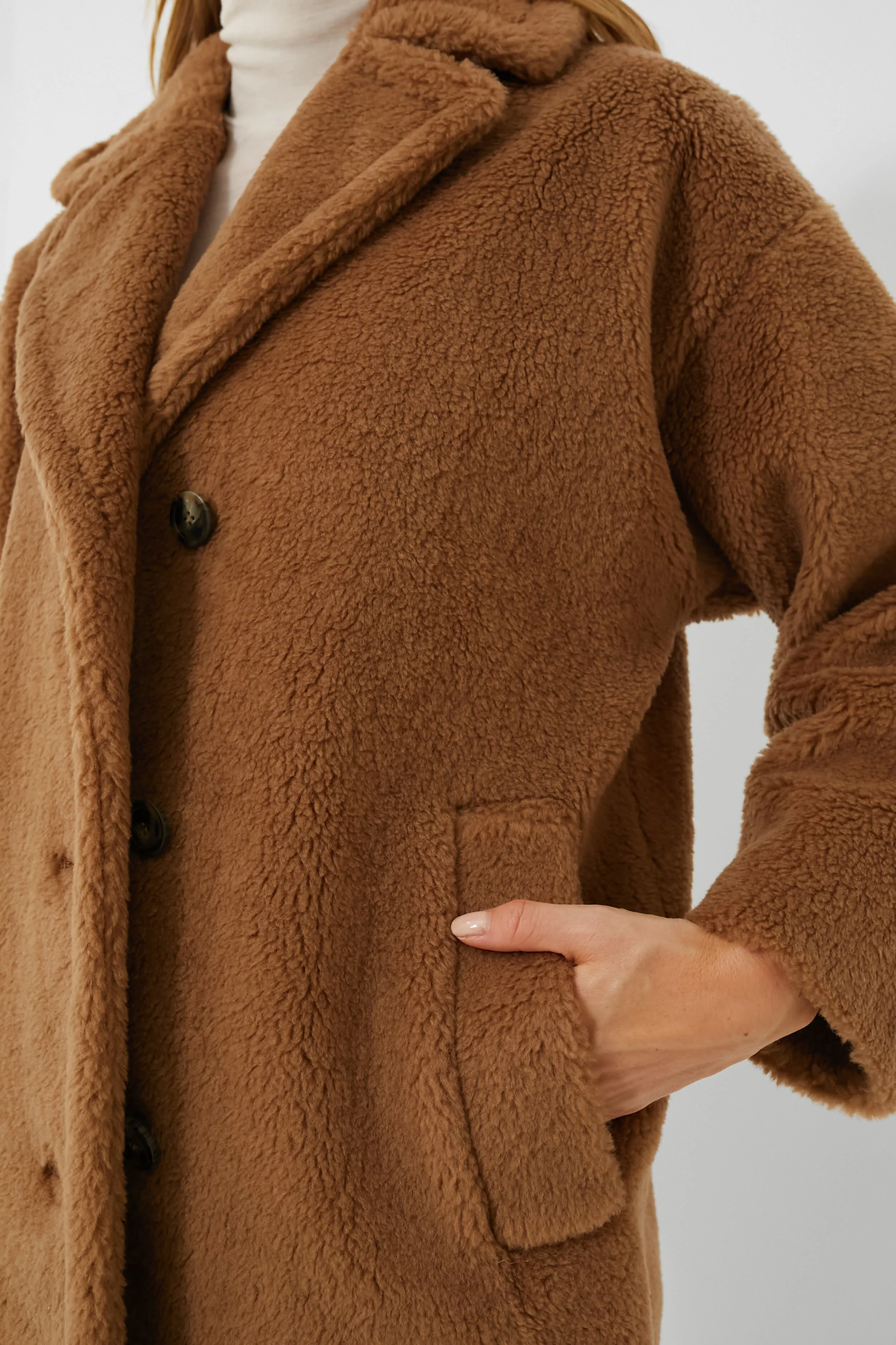 Camel Veber Coat - Image 5