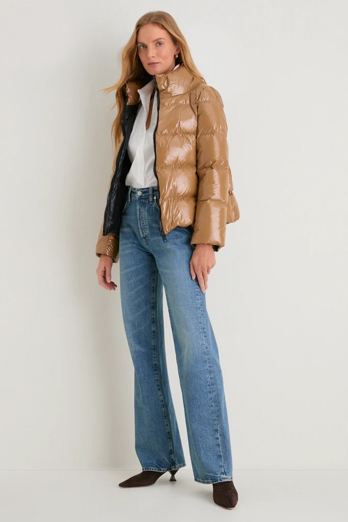 Cammello Gloss Zipper Jacket - Image 6
