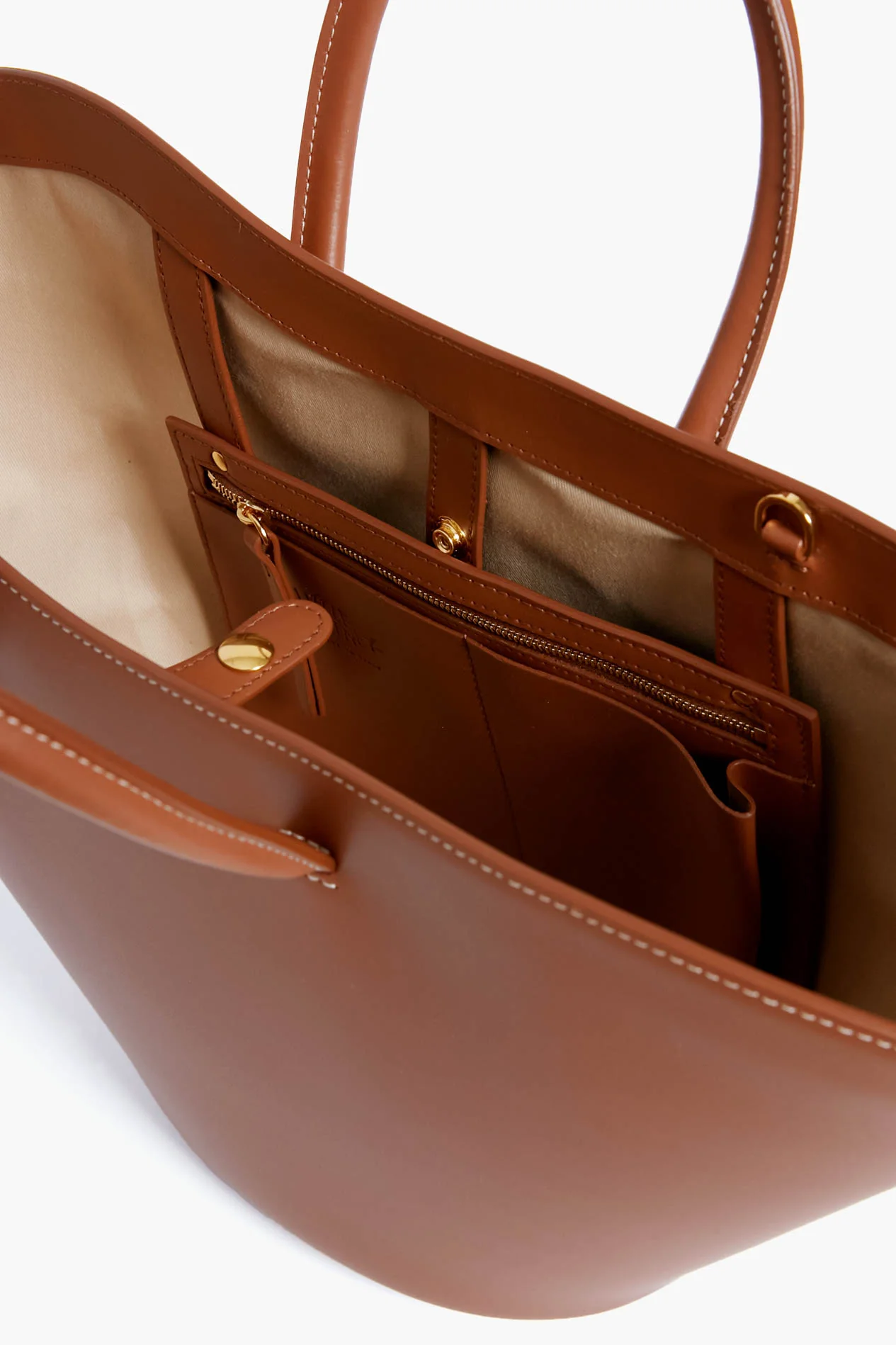 Caramel Open Tulip Tote Medium - Image 6